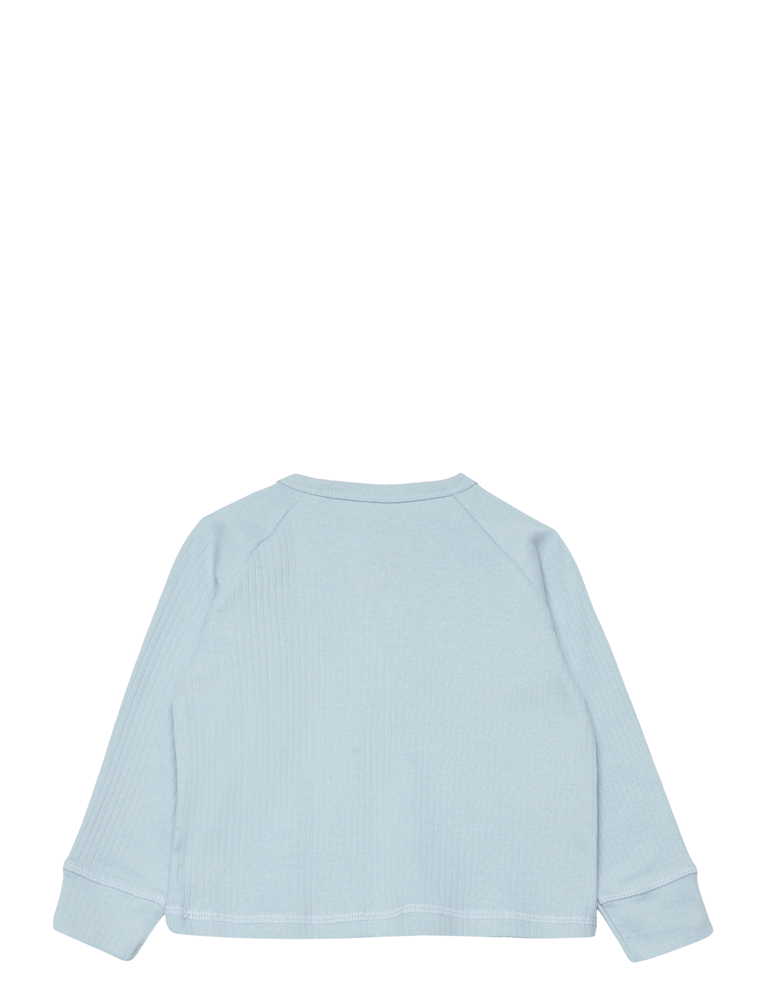 Copenhagen Colors - RIB JERSEY T-SHIRT W. LS - lt. blue 17 core - 1