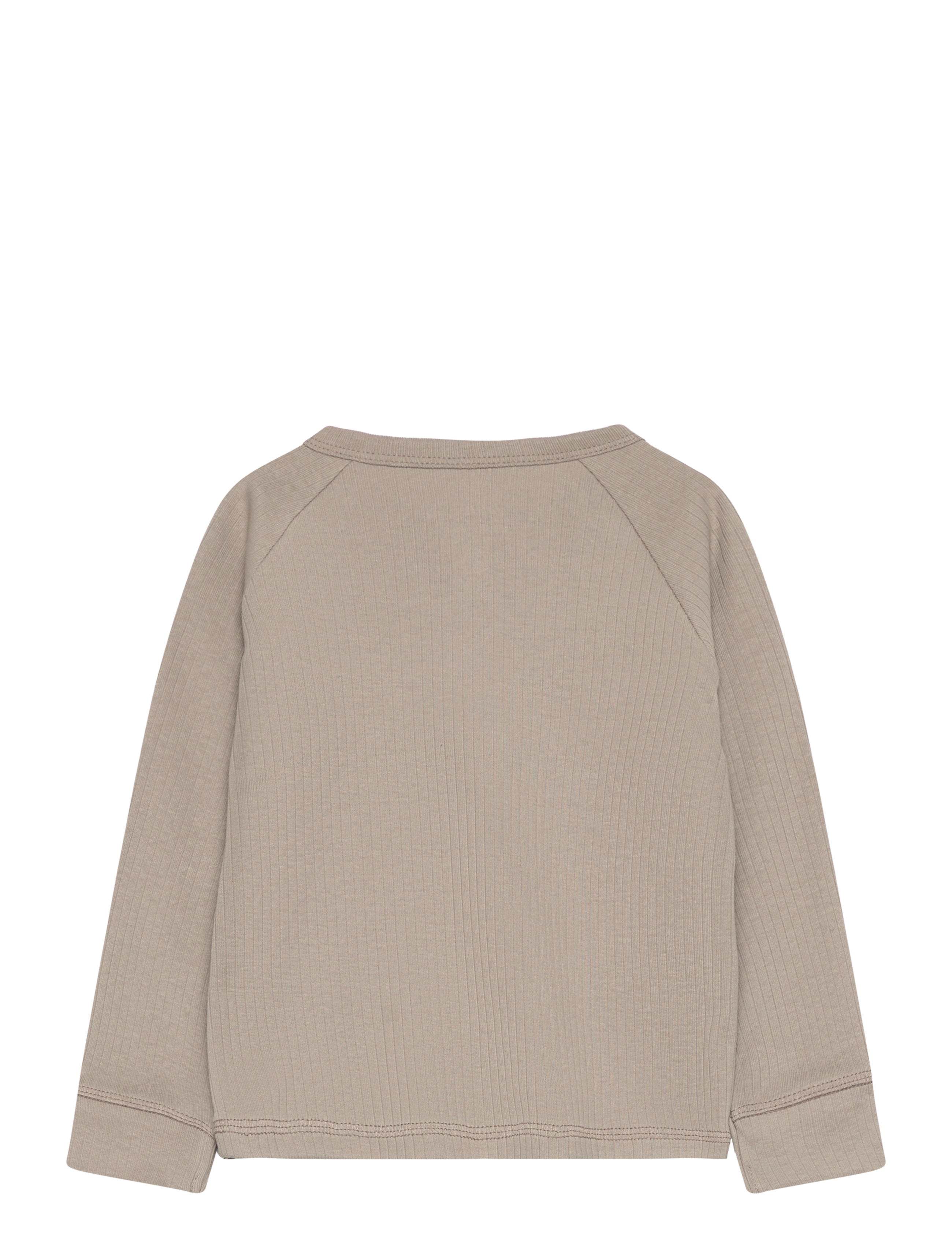 Copenhagen Colors - RIB JERSEY T-SHIRT W. LS - lt. grey - 1