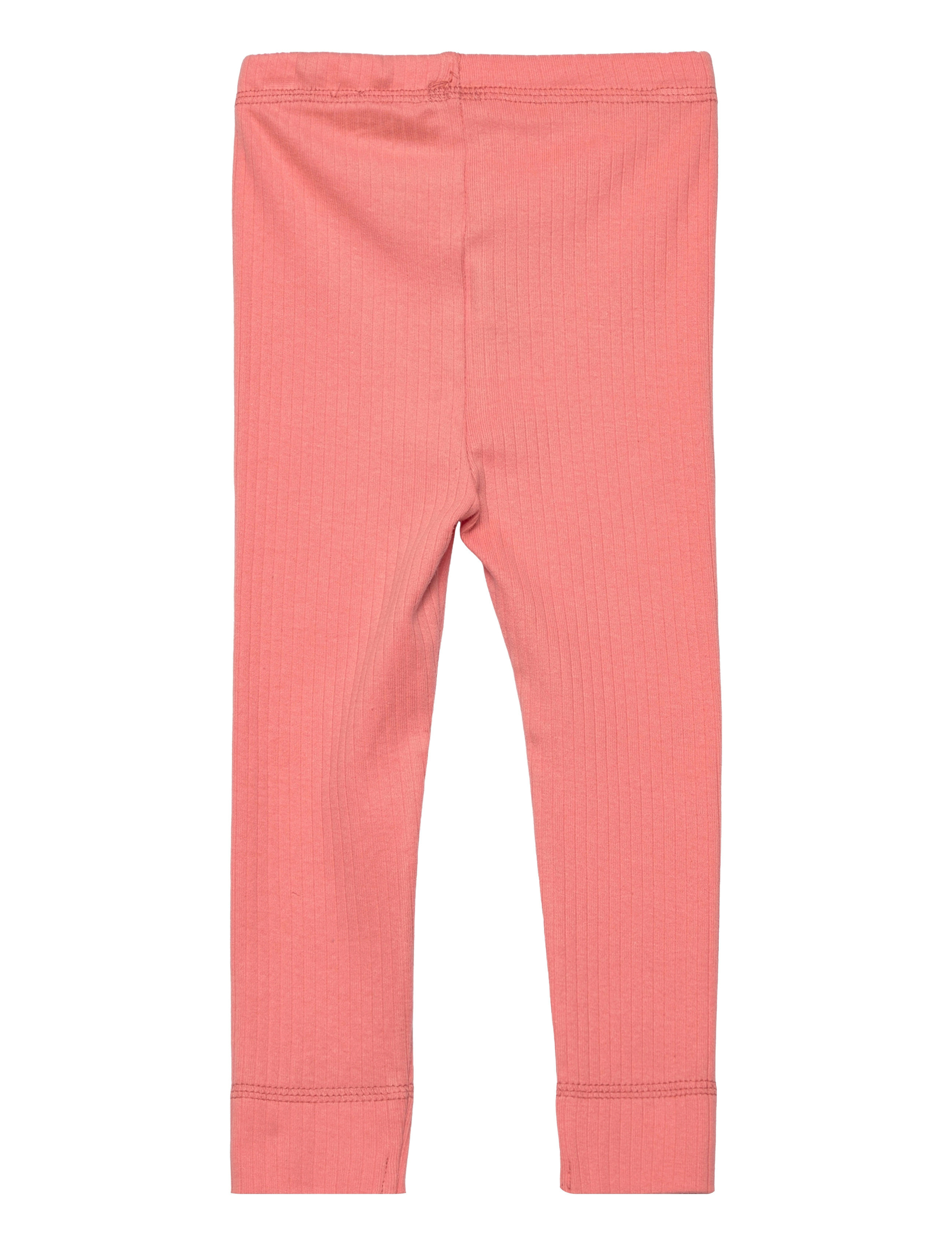 Copenhagen Colors - RIB JERSEY LEGGINGS W. STRING - leggings - coral 09 kick - 1
