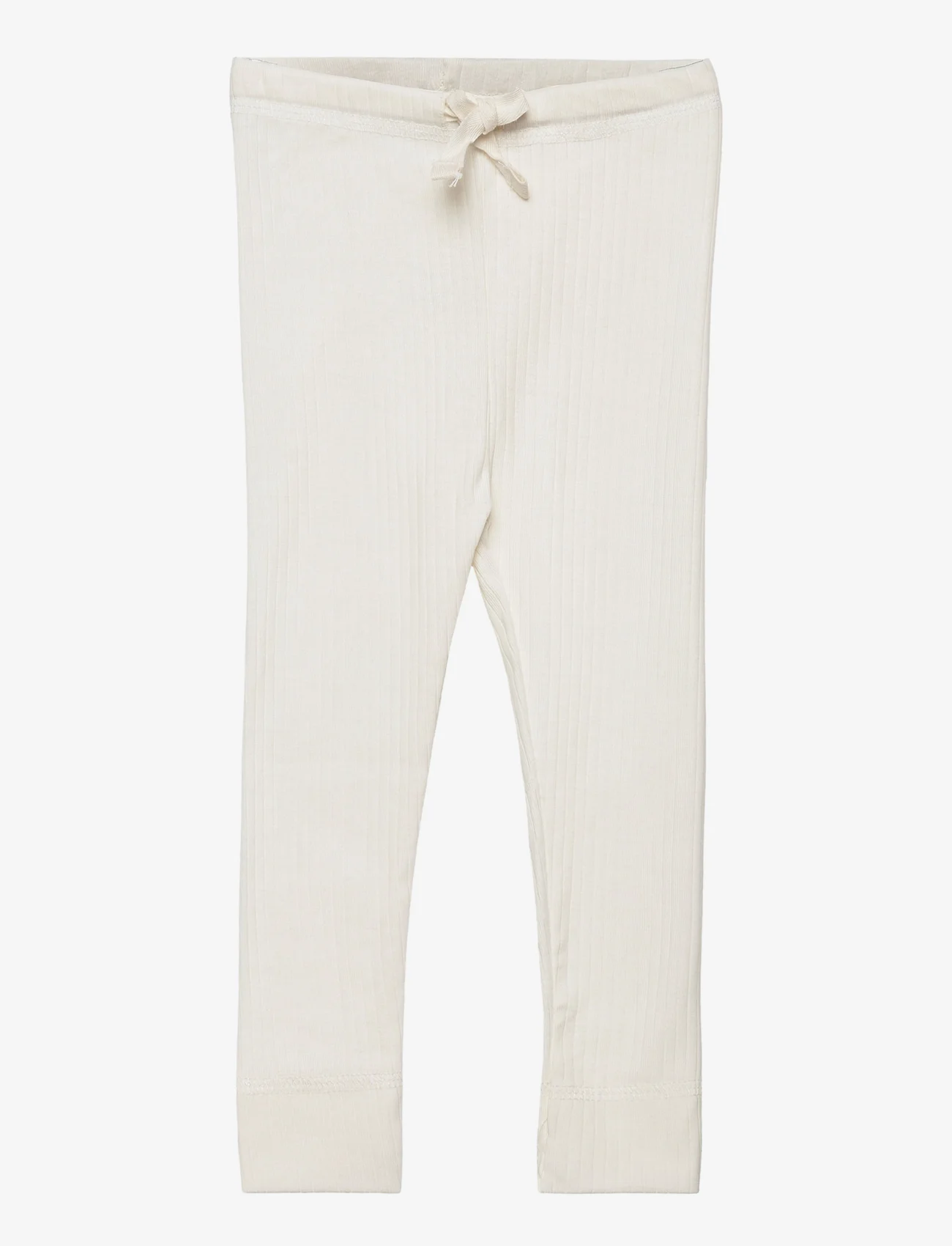 Copenhagen Colors - RIB JERSEY LEGGINGS W. STRING - leggings - cream 14 core - 0