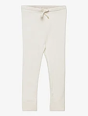 Copenhagen Colors - RIB JERSEY LEGGINGS W. STRING - leggings - cream 14 core - 0