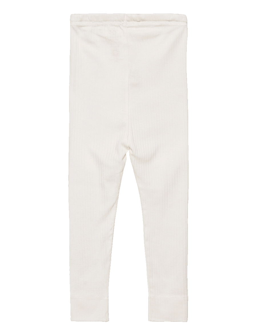 Copenhagen Colors - RIB JERSEY LEGGINGS W. STRING - leggings - cream - 1