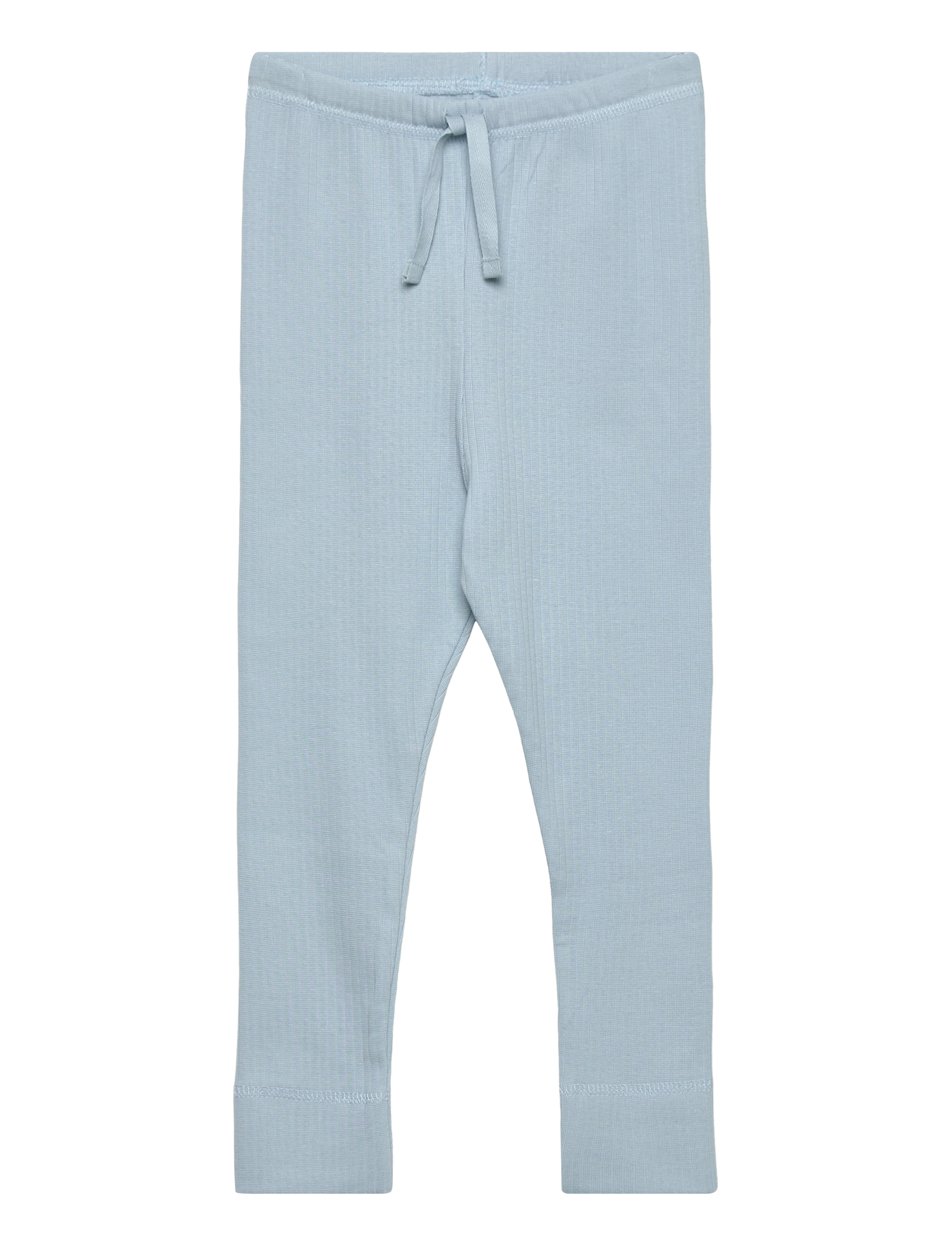 Copenhagen Colors RIB JERSEY LEGGINGS W. STRING - Hosen - LT. BLUE / blue