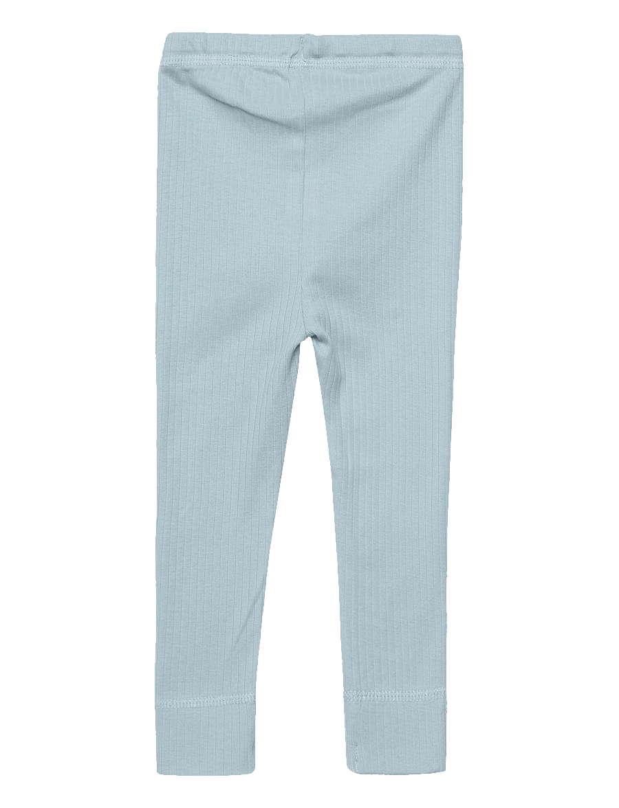 Copenhagen Colors - RIB JERSEY LEGGINGS W. STRING - leggings - lt. blue 17 core - 1