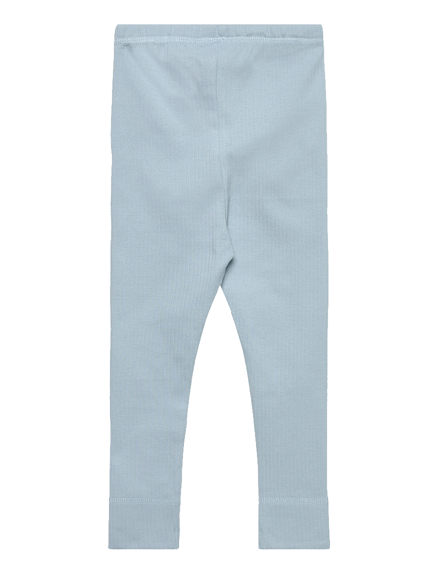 Copenhagen Colors - RIB JERSEY LEGGINGS W. STRING - leggings - lt. blue - 1