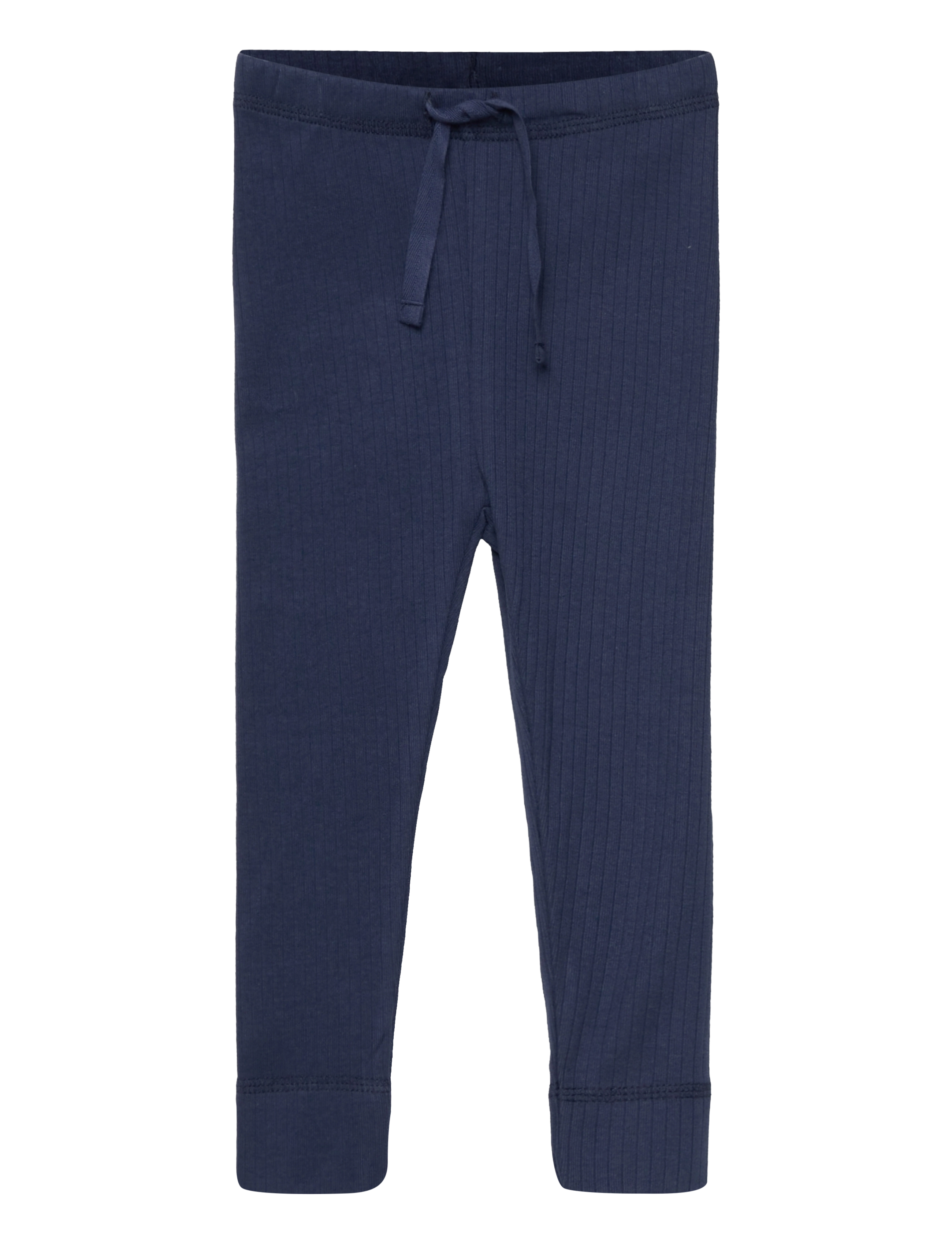 COPENHAGEN COLORS Rib Jersey Leggings W. String Blau - 50 - Kinder