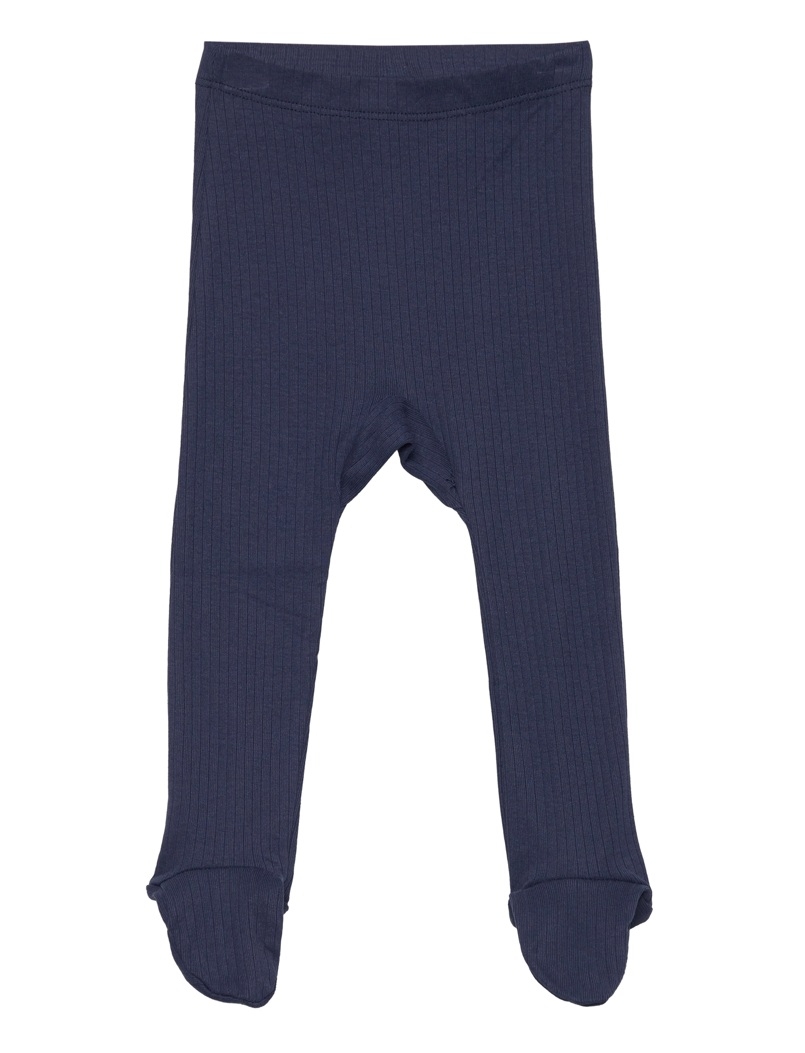 Copenhagen Colors BABY RIB TIGHTS W. FEET - Strumpbyxor - NAVY / navy
