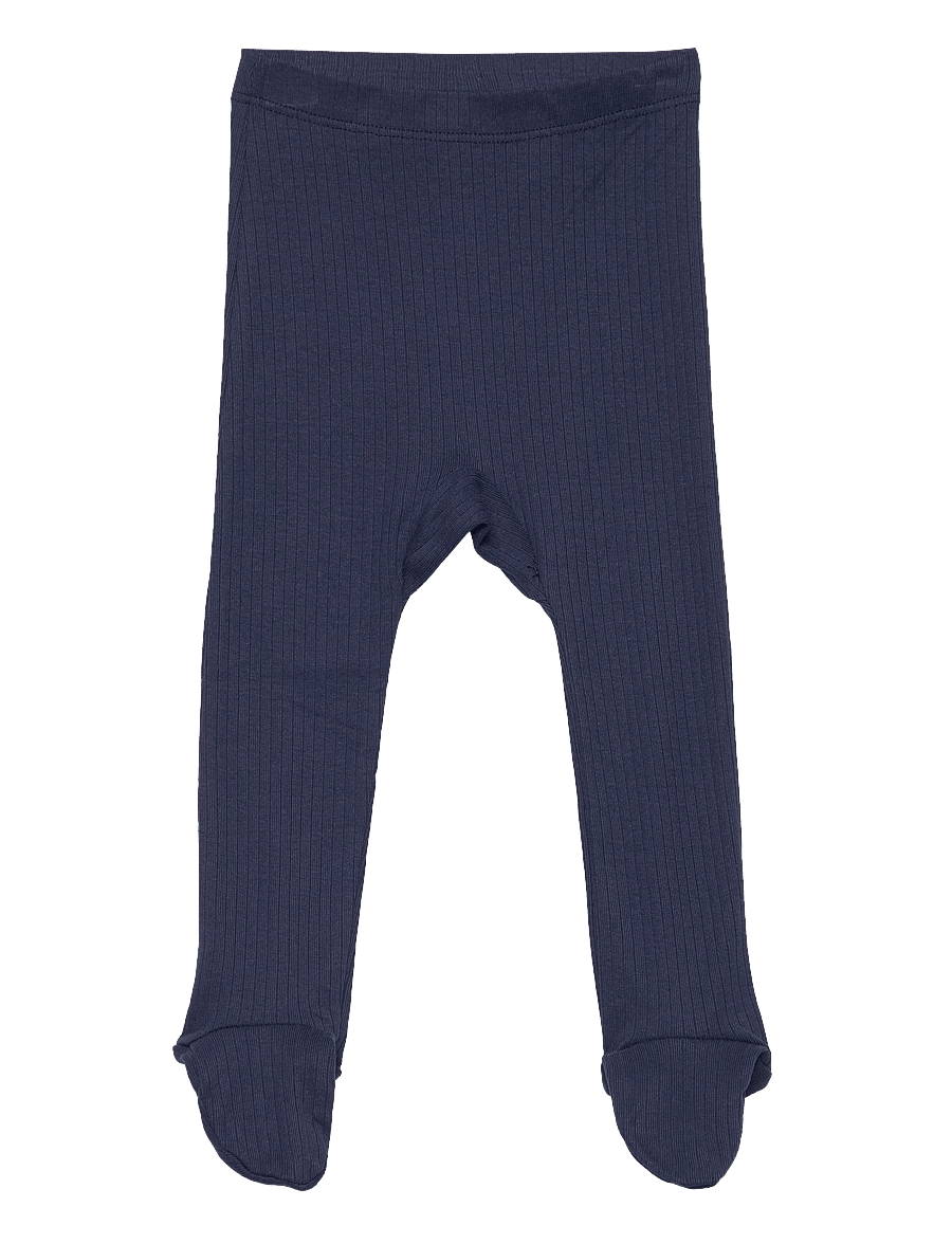 Copenhagen Colors - BABY RIB TIGHTS W. FEET - collants - navy - 0