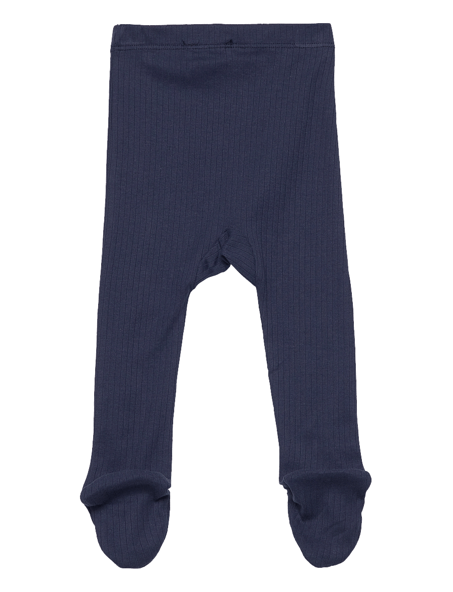 Copenhagen Colors - BABY RIB TIGHTS W. FEET - collants - navy - 1