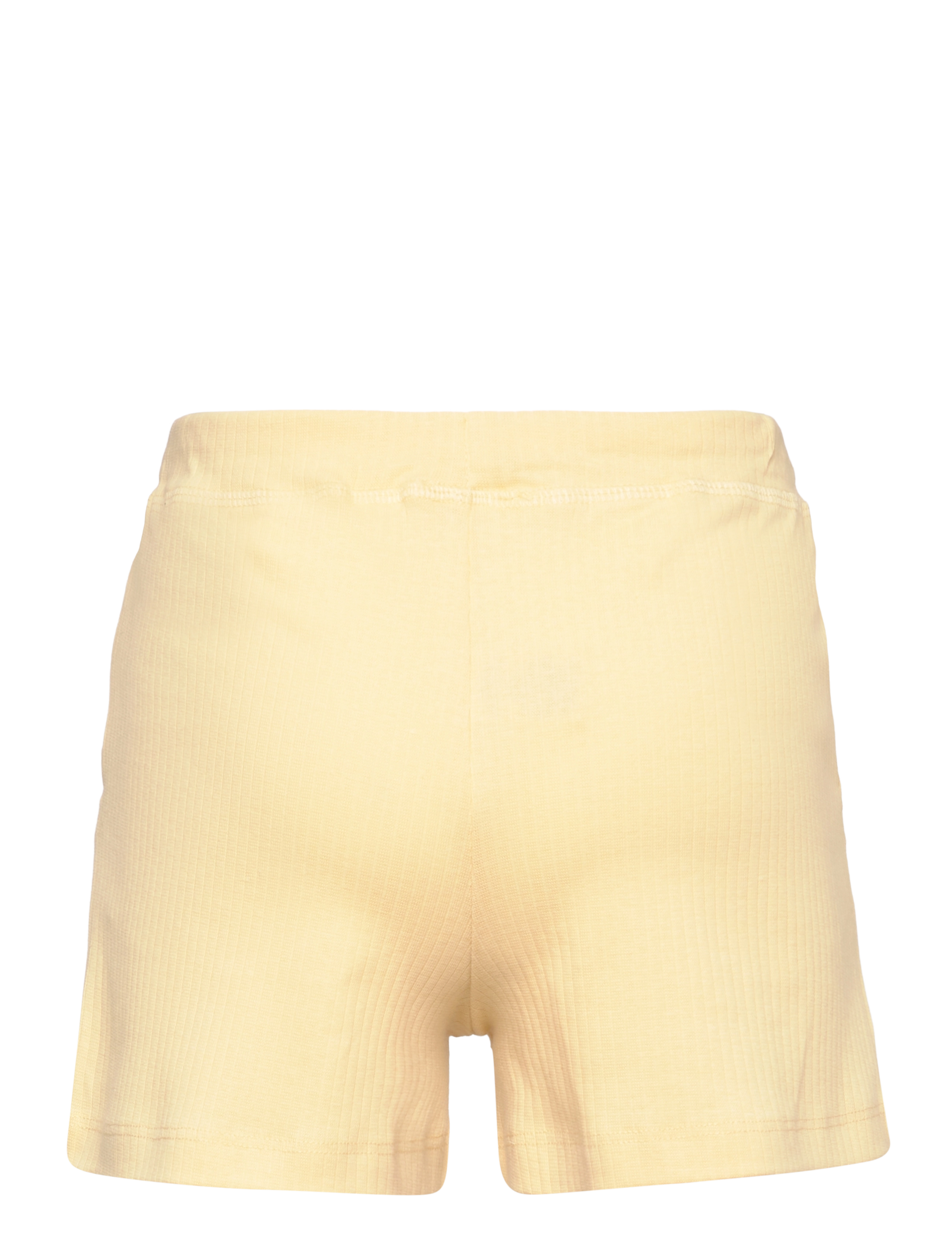 Copenhagen Colors - RIB JERSEY SHORTS - pale yellow - 1