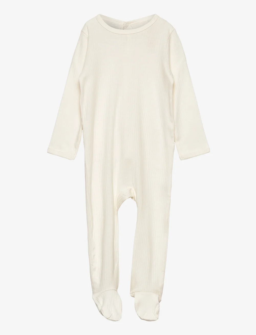 Copenhagen Colors - RIB JERSEY FULL BODY W. BACK OPENING - langärmelig - cream - 0