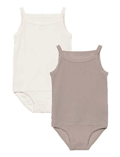 Rib Jersey 2pack Straptop & Underpants - UndertøJssæT