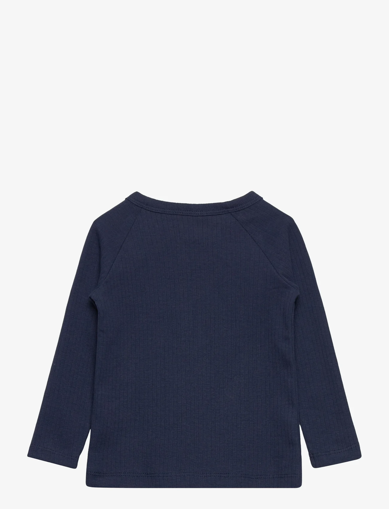 Copenhagen Colors - RIB JERSEY CLASSIC LONGSLEEVE SHIRT - t-shirts à manches longues - navy - 1