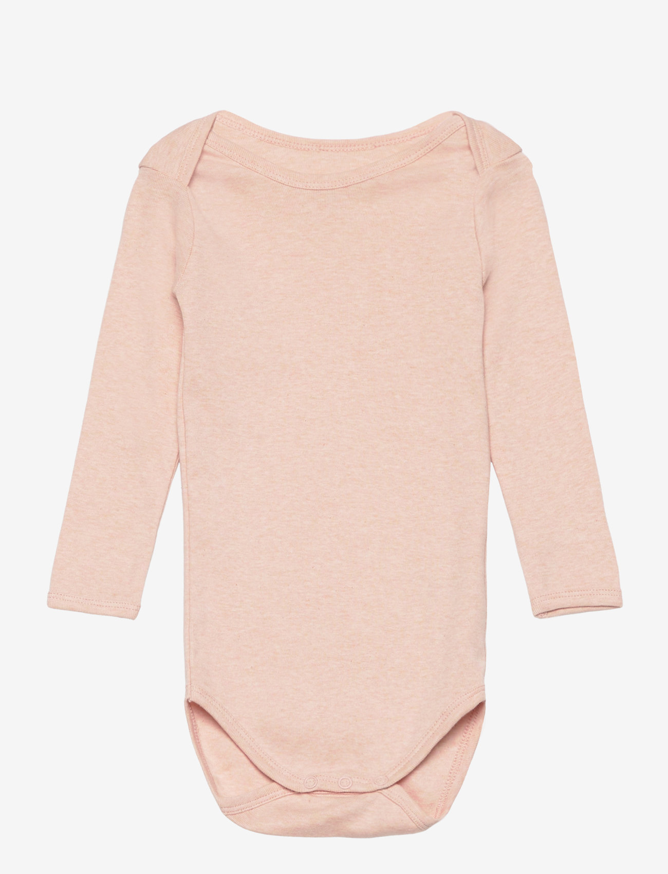 Copenhagen Colors - MELANGE LS BODYSTOCKING - långärmade bodies - old rose melange - 1