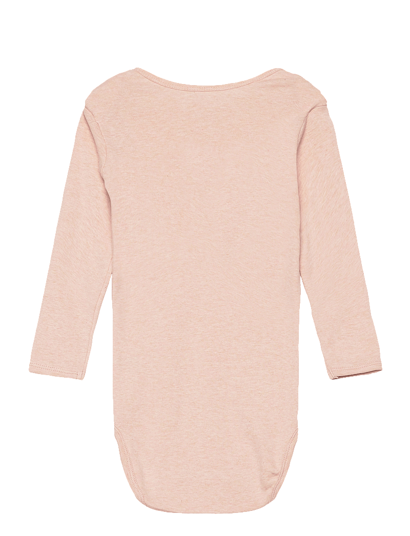 Copenhagen Colors - MELANGE LS BODYSTOCKING - långärmade bodies - old rose melange - 2