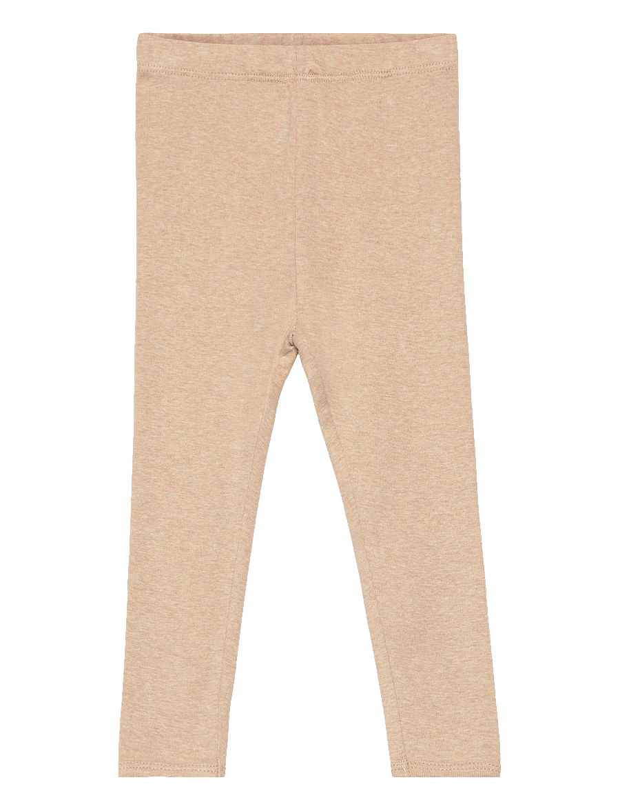 Copenhagen Colors - MELANGE LEGGINGS - leggings - beige melange - 0