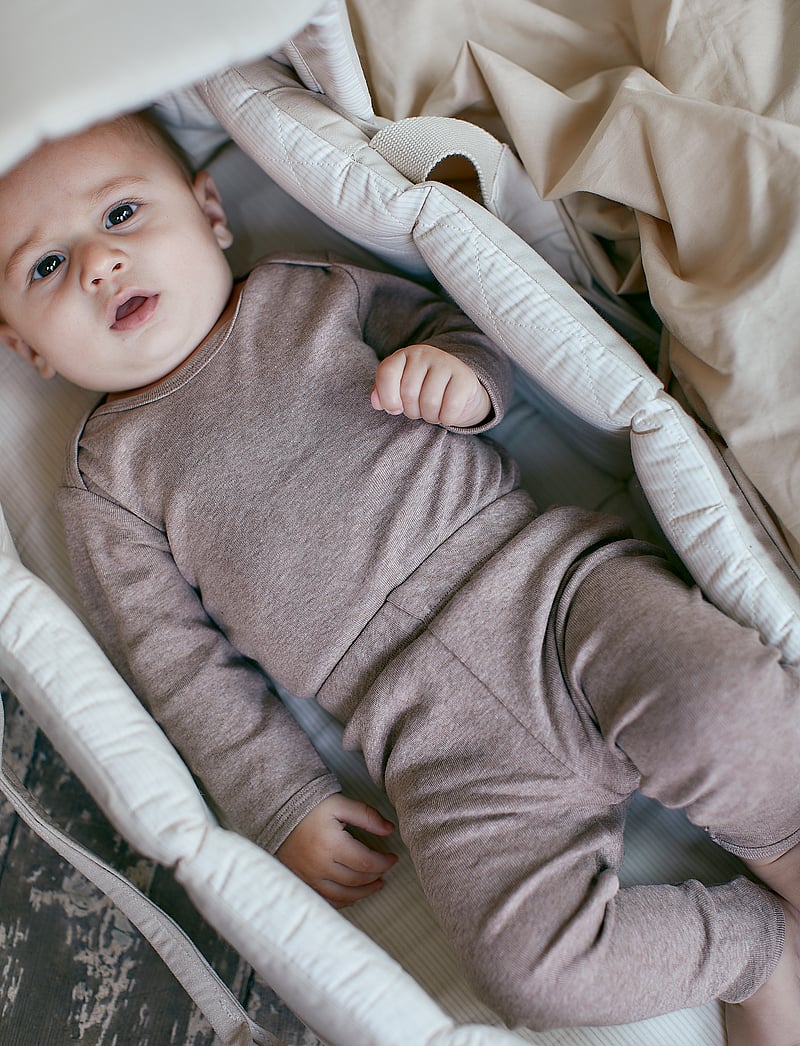 Copenhagen Colors - MELANGE LEGGINGS - leggings - natural melange - 0