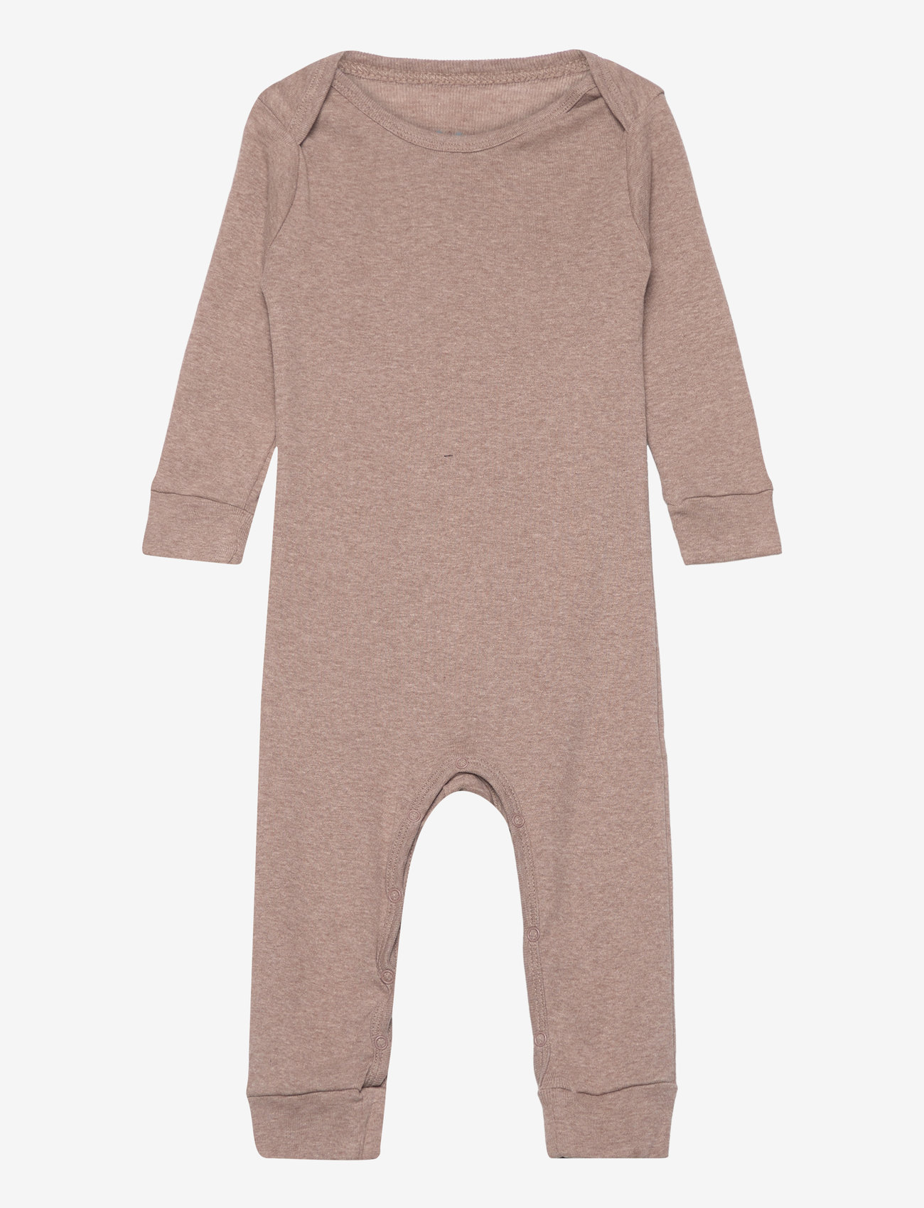 Copenhagen Colors - MELANGE FULL BODY ROMPER - langärmelig - natural melange - 0