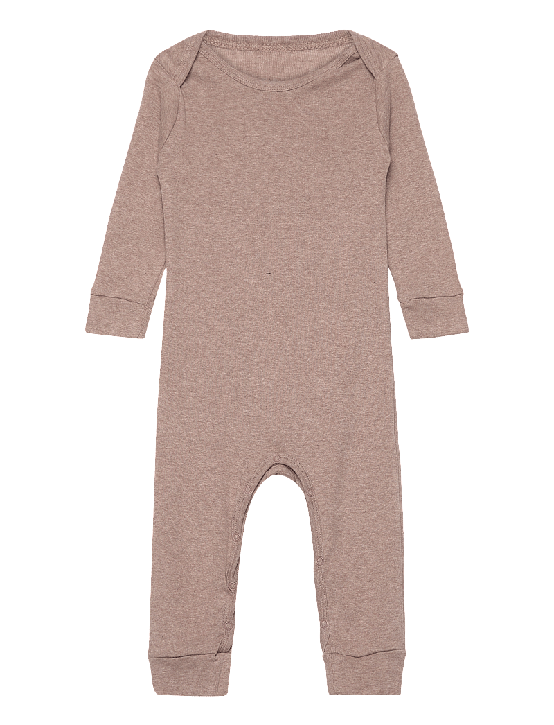 Copenhagen Colors - MELANGE FULL BODY ROMPER - langärmelig - natural melange - 0
