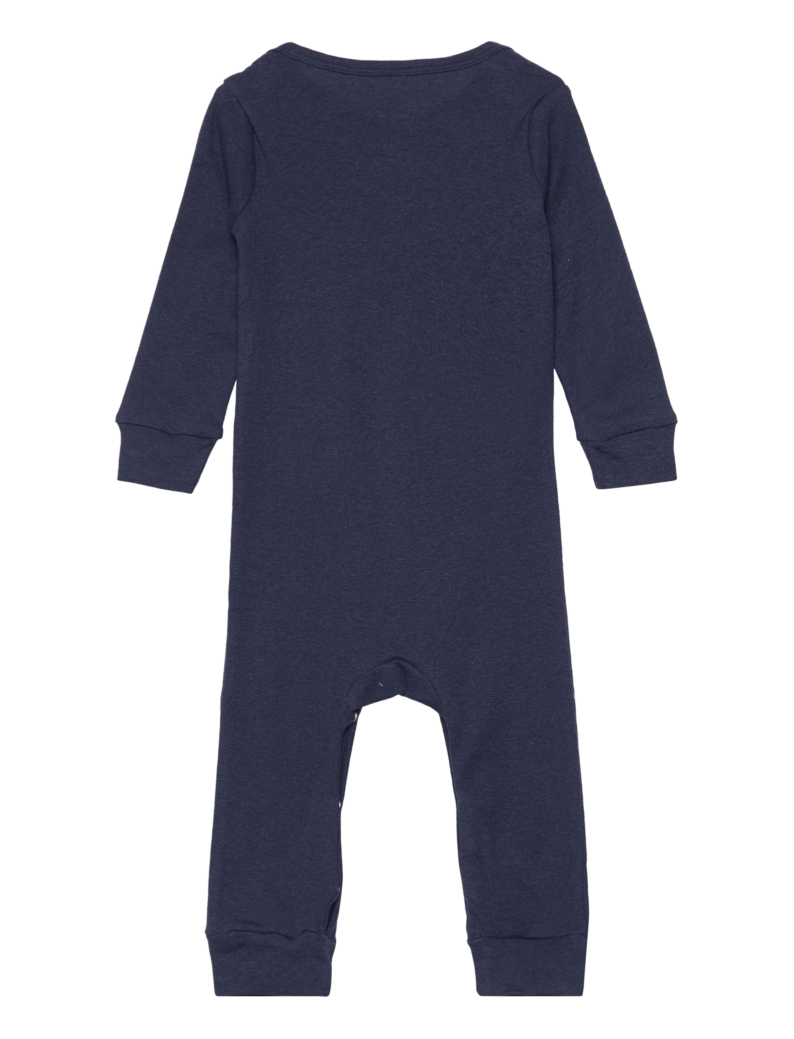 Copenhagen Colors - MELANGE FULL BODY ROMPER - pikkade varrukatega - navy melange - 1