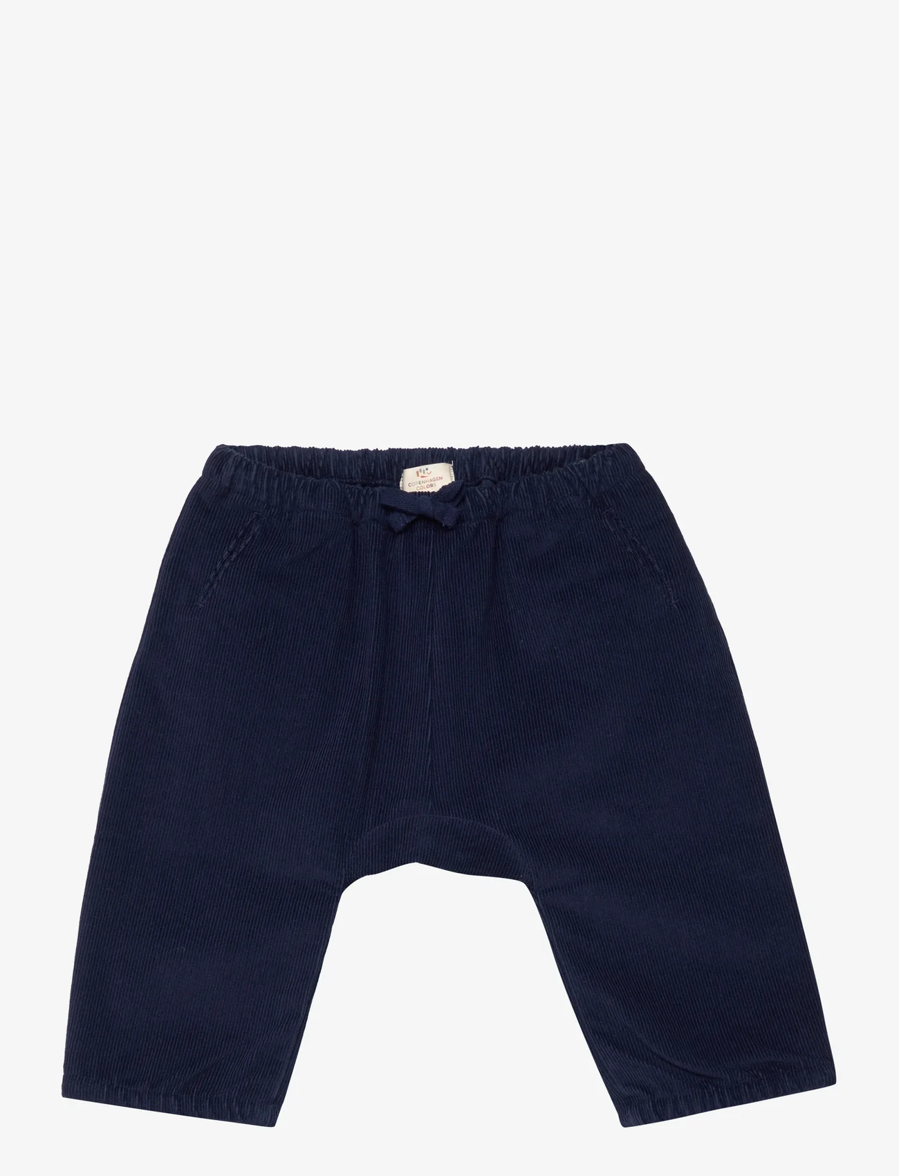 Copenhagen Colors - CORDUROY PANTS FOR BABY - trousers - navy - 0