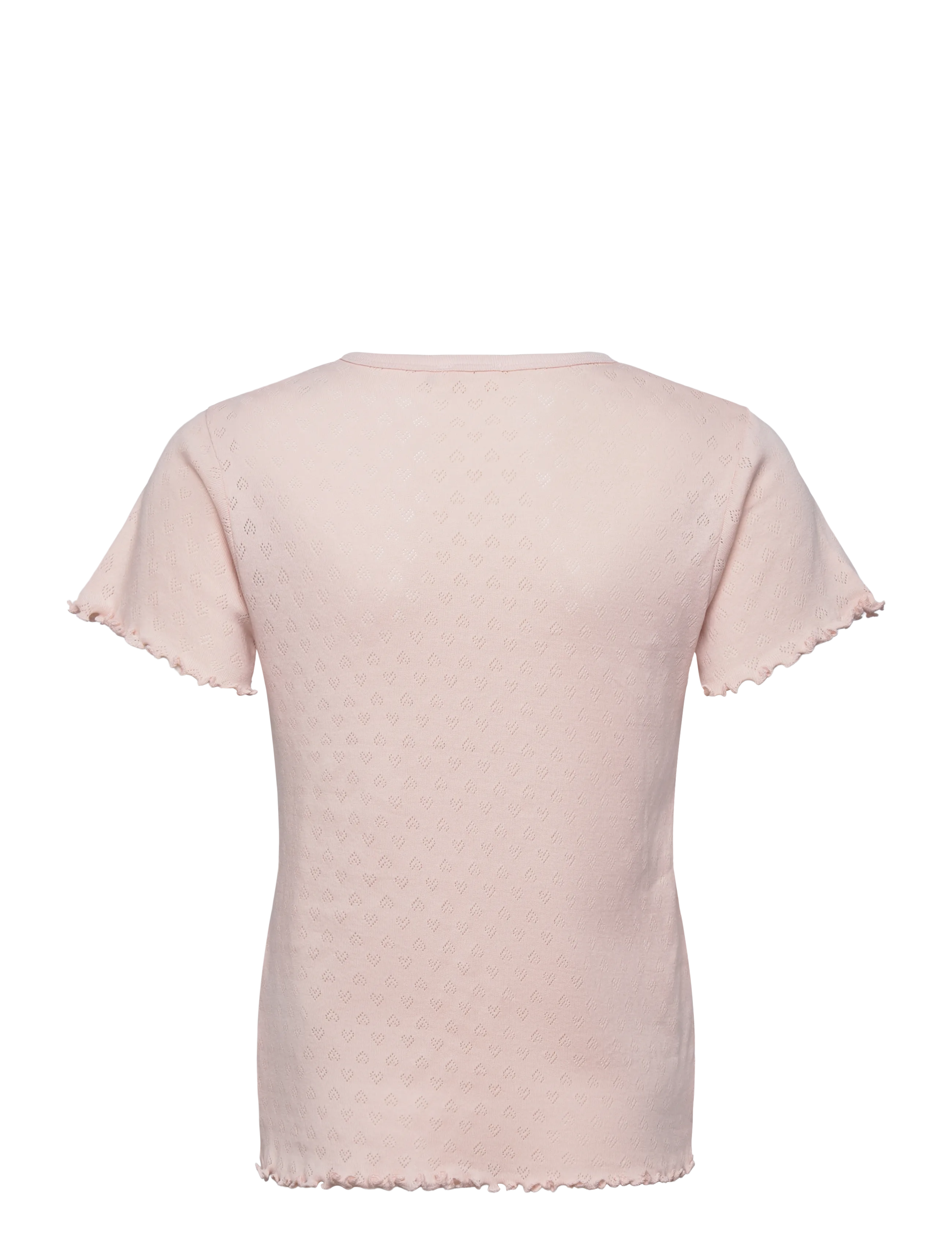 Copenhagen Colors - POINTELLE HEART T-SHIRT - t-shirts à manches courtes - dusty rose - 1