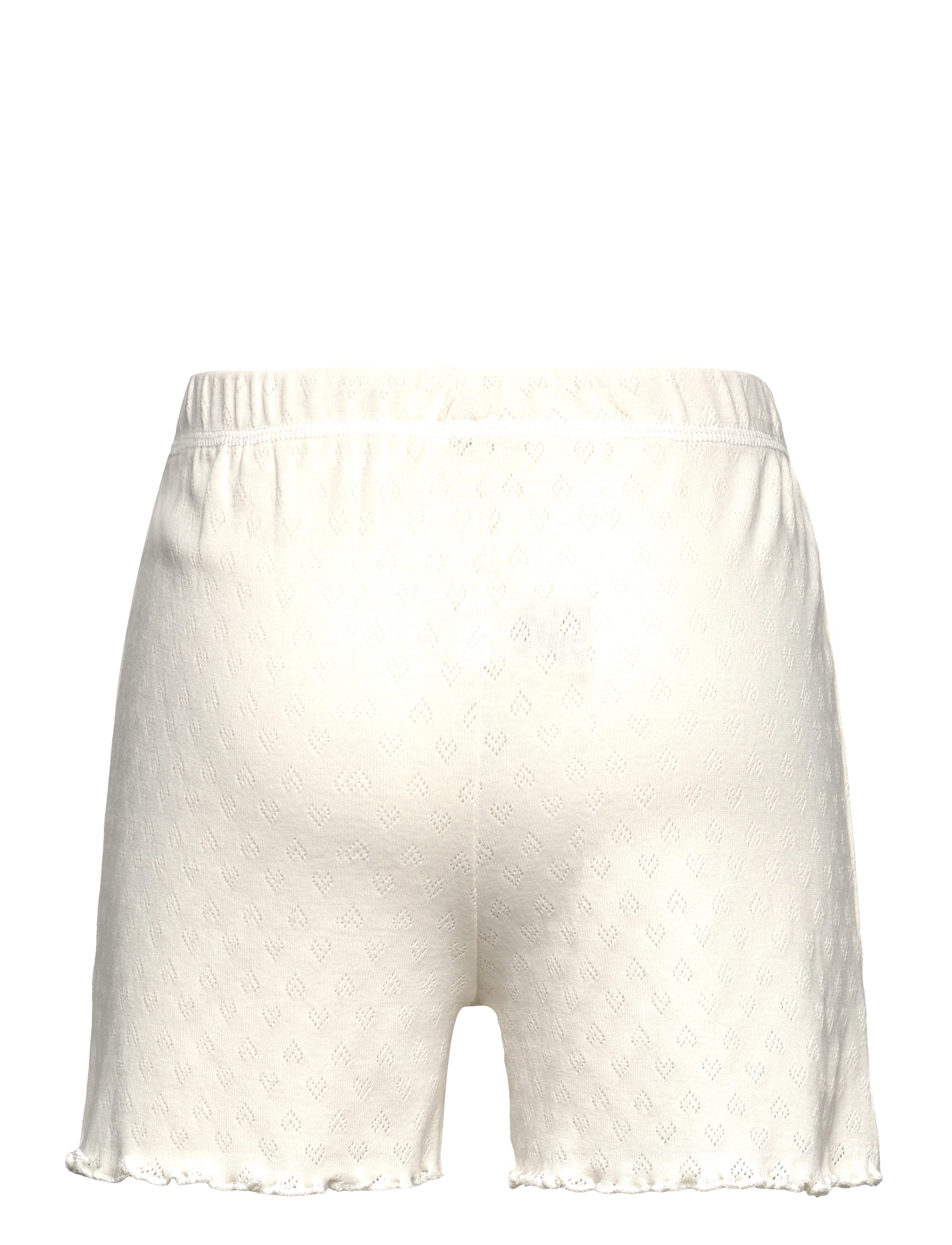Copenhagen Colors - POINTELLE HEART SHORTS - casual shorts - cream - 1