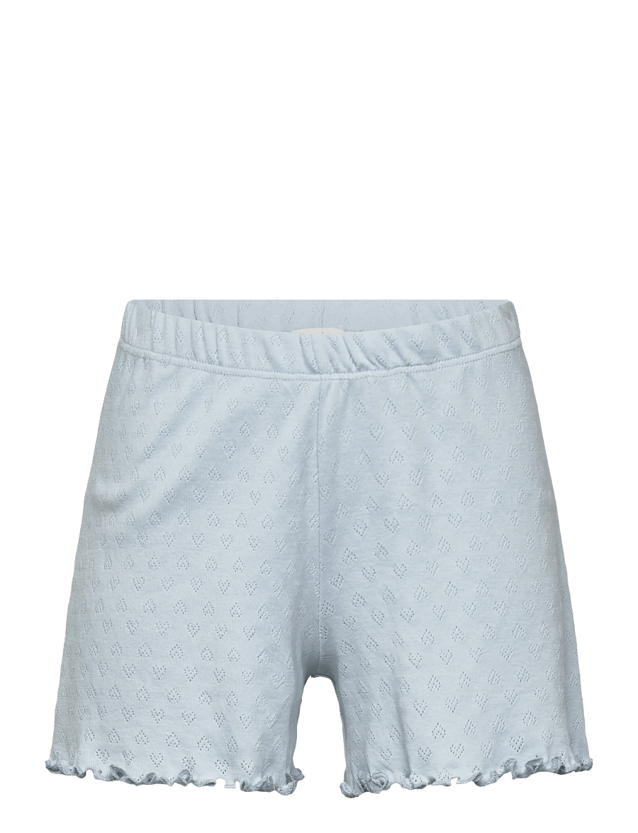 Copenhagen Colors - POINTELLE HEART SHORTS - casual shorts - dusty blue - 0