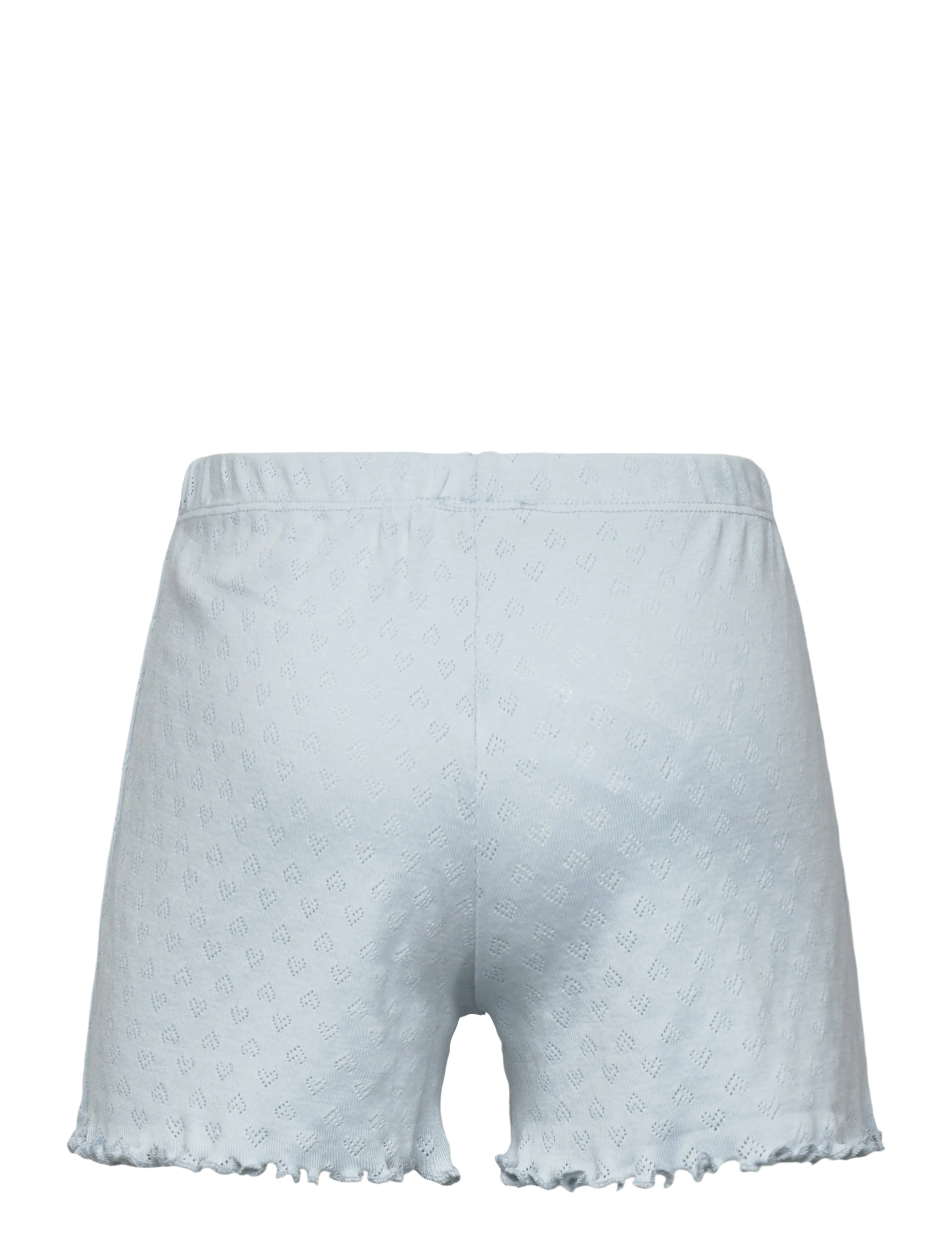 Copenhagen Colors - POINTELLE HEART SHORTS - casual shorts - dusty blue - 1