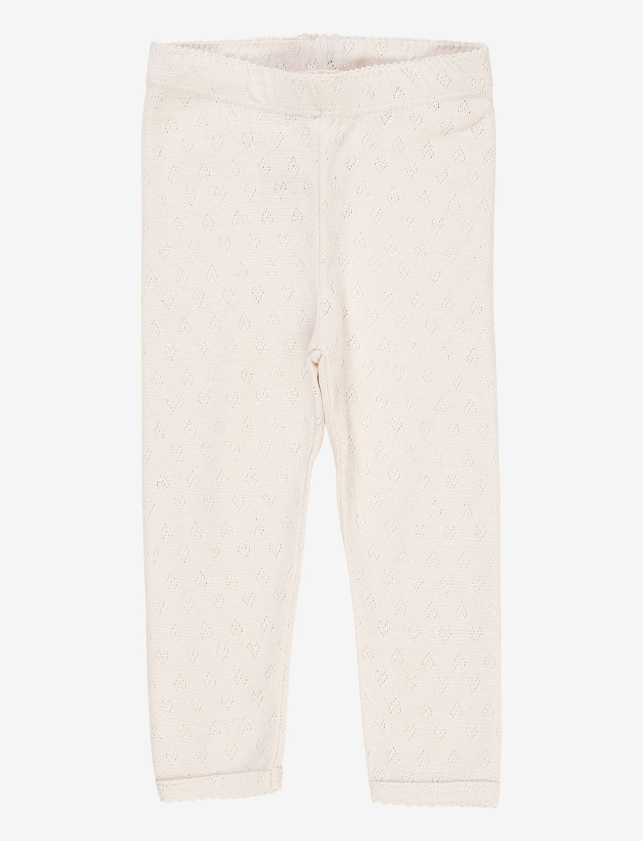 Copenhagen Colors - POINTELLE HEART LEGGINGS - leggings - cream - 1