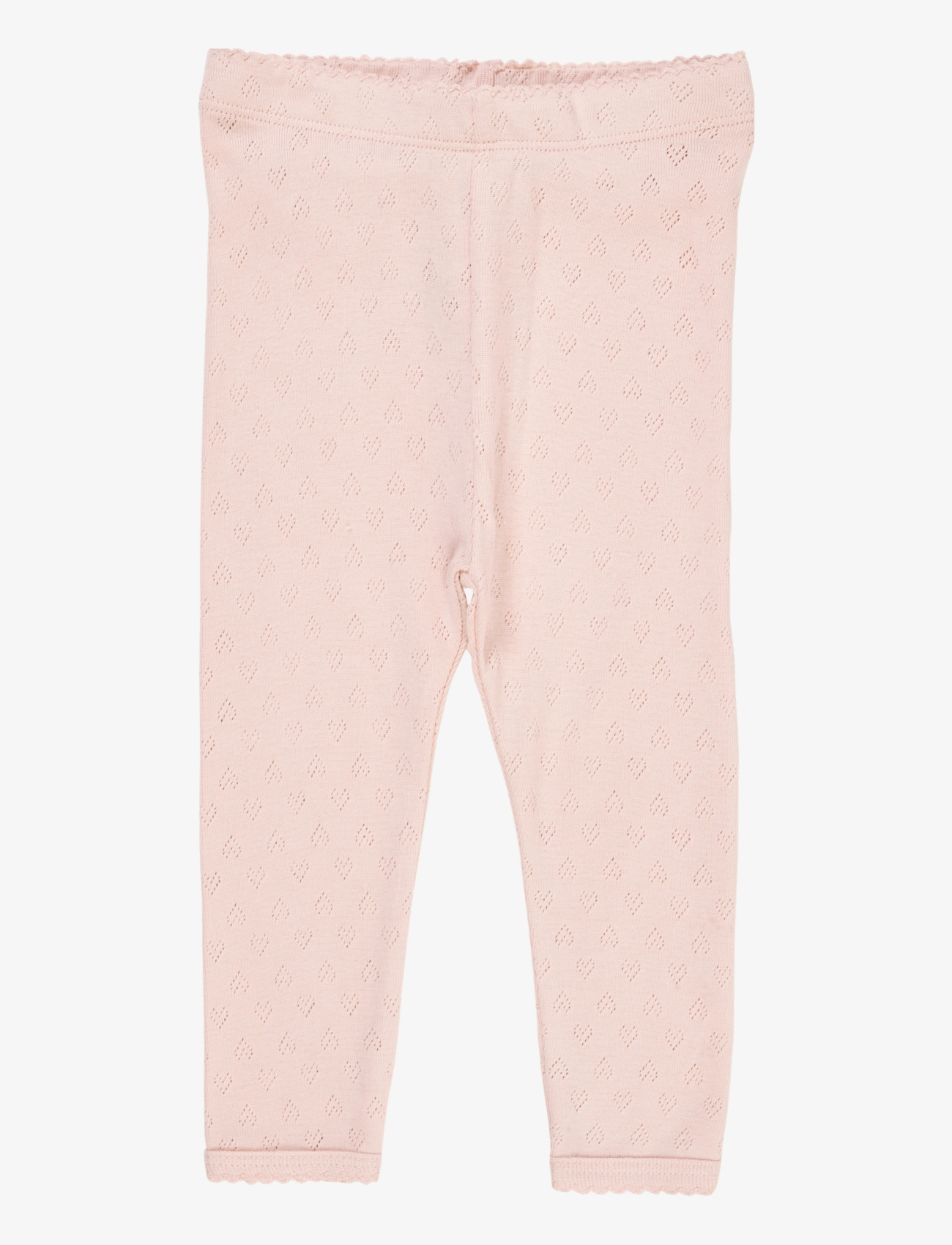 Copenhagen Colors POINTELLE HEART LEGGINGS - Leggings - DUSTY ROSE / pink/rose