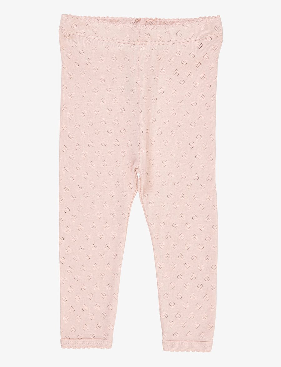 Copenhagen Colors - POINTELLE HEART LEGGINGS - leggings - dusty rose - 0