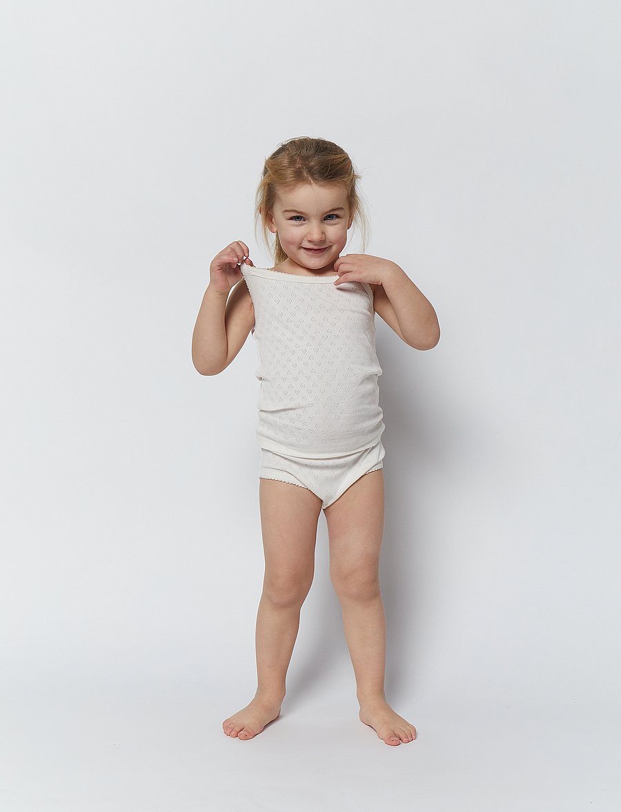Copenhagen Colors - POINTELLE HEART UNDERWEAR SET - pesukomplektid - cream - 0