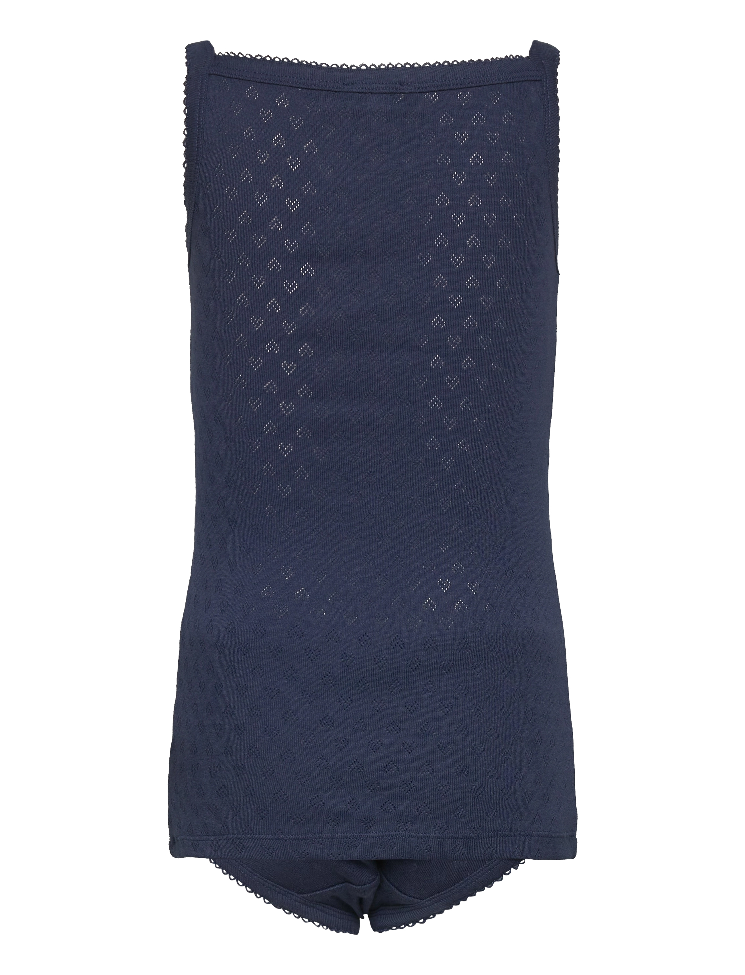 Copenhagen Colors - POINTELLE HEART UNDERWEAR SET - undertøjssæt - navy - 1