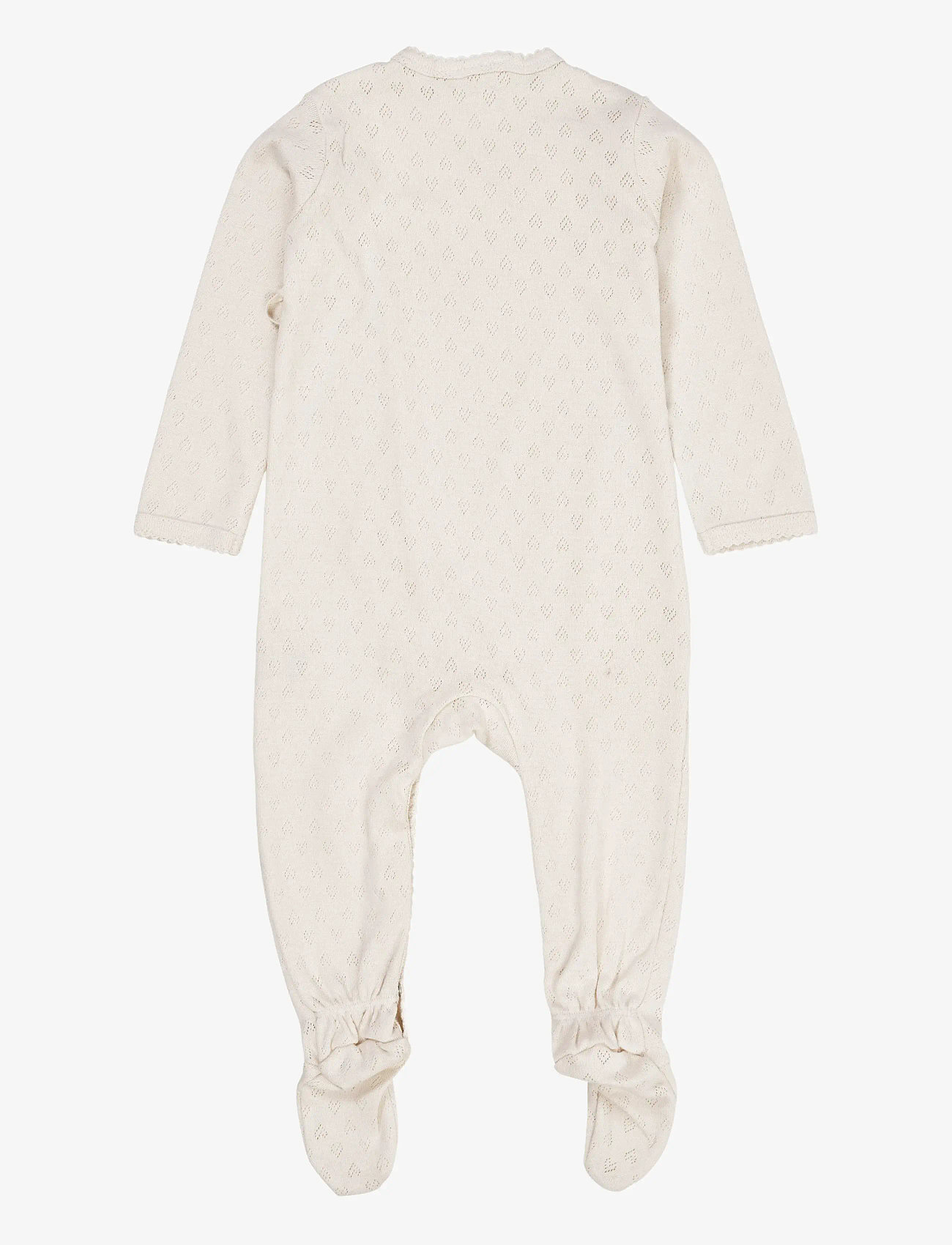 Copenhagen Colors - POINTELLE CROSS-OVER FULL BODY - langærmede heldragter - cream - 1