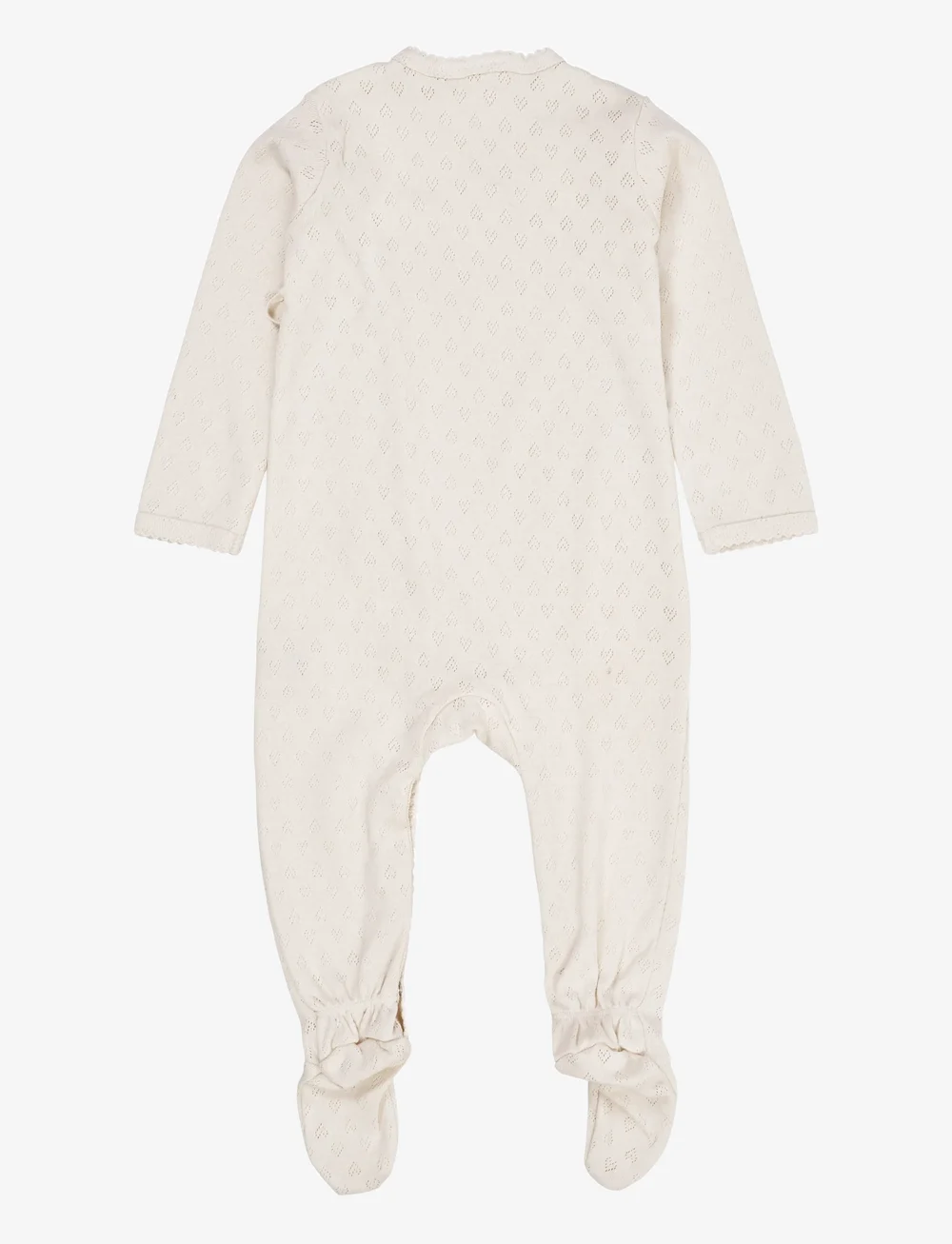 Copenhagen Colors - POINTELLE CROSS-OVER FULL BODY - langärmelig - cream - 1