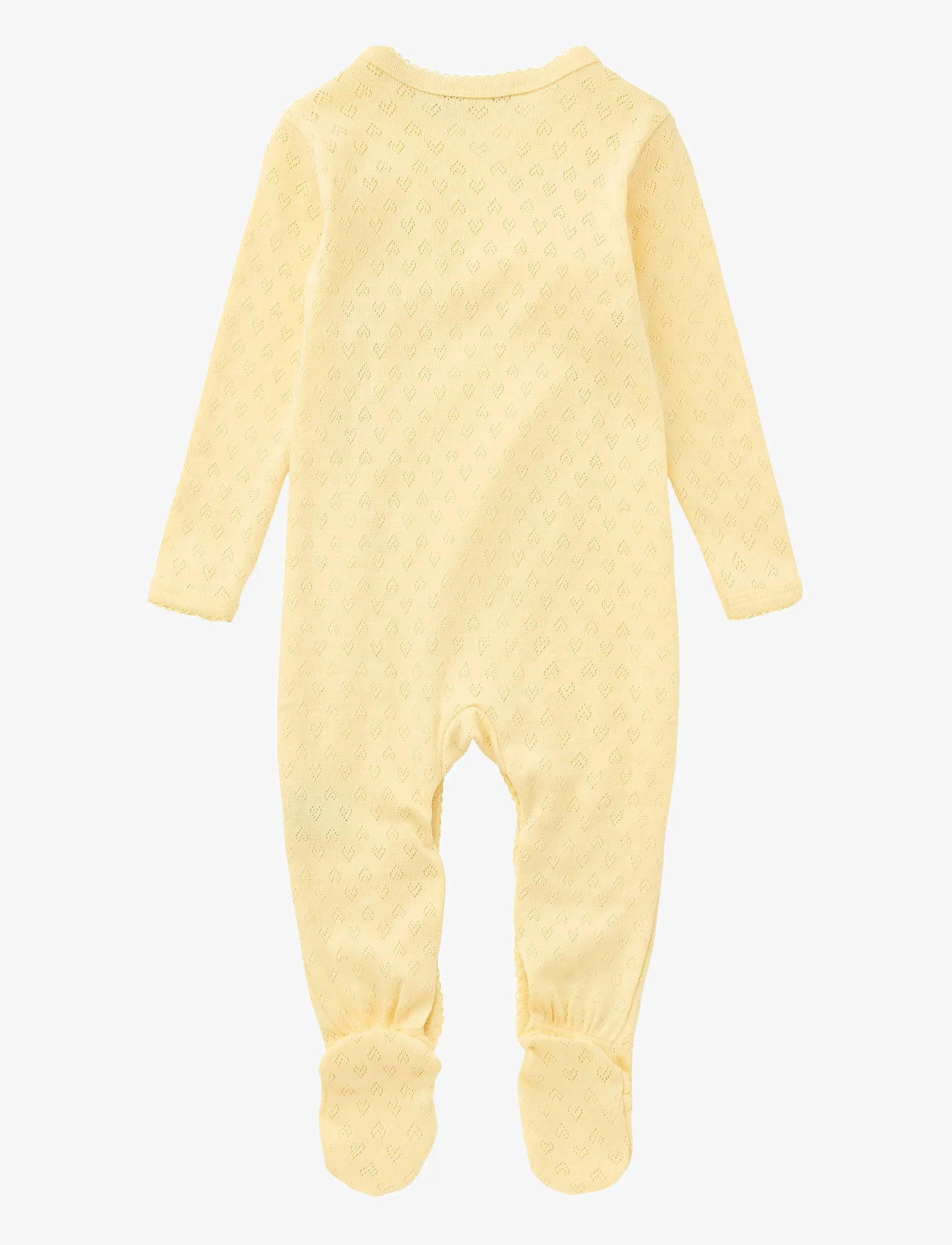 Copenhagen Colors - POINTELLE CROSS-OVER FULL BODY - pitkähihaiset - pale yellow - 1