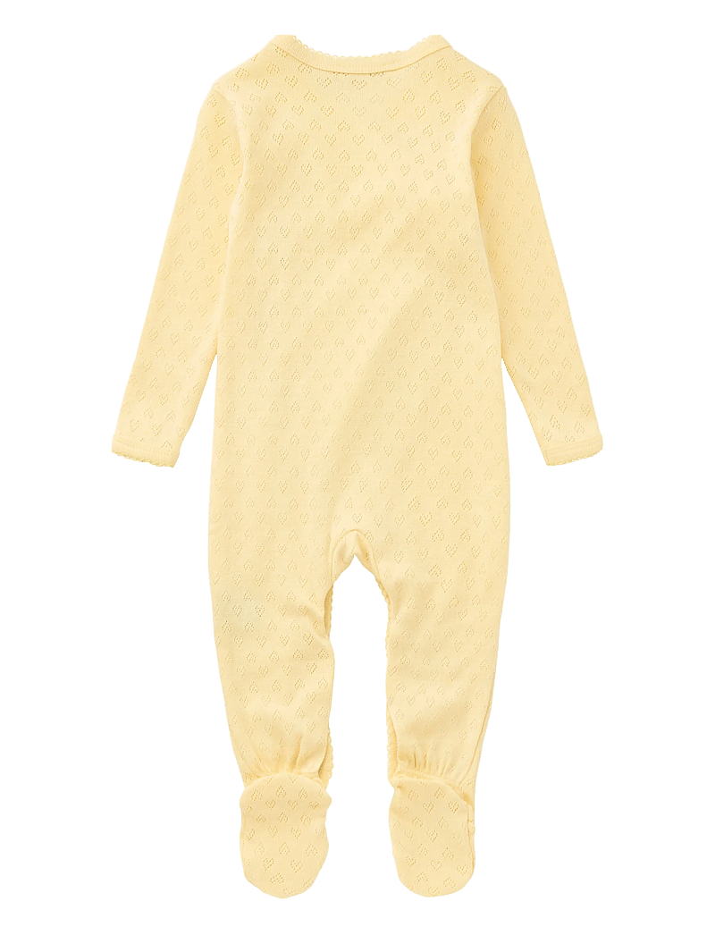 Copenhagen Colors - POINTELLE CROSS-OVER FULL BODY - pitkähihaiset - pale yellow - 1