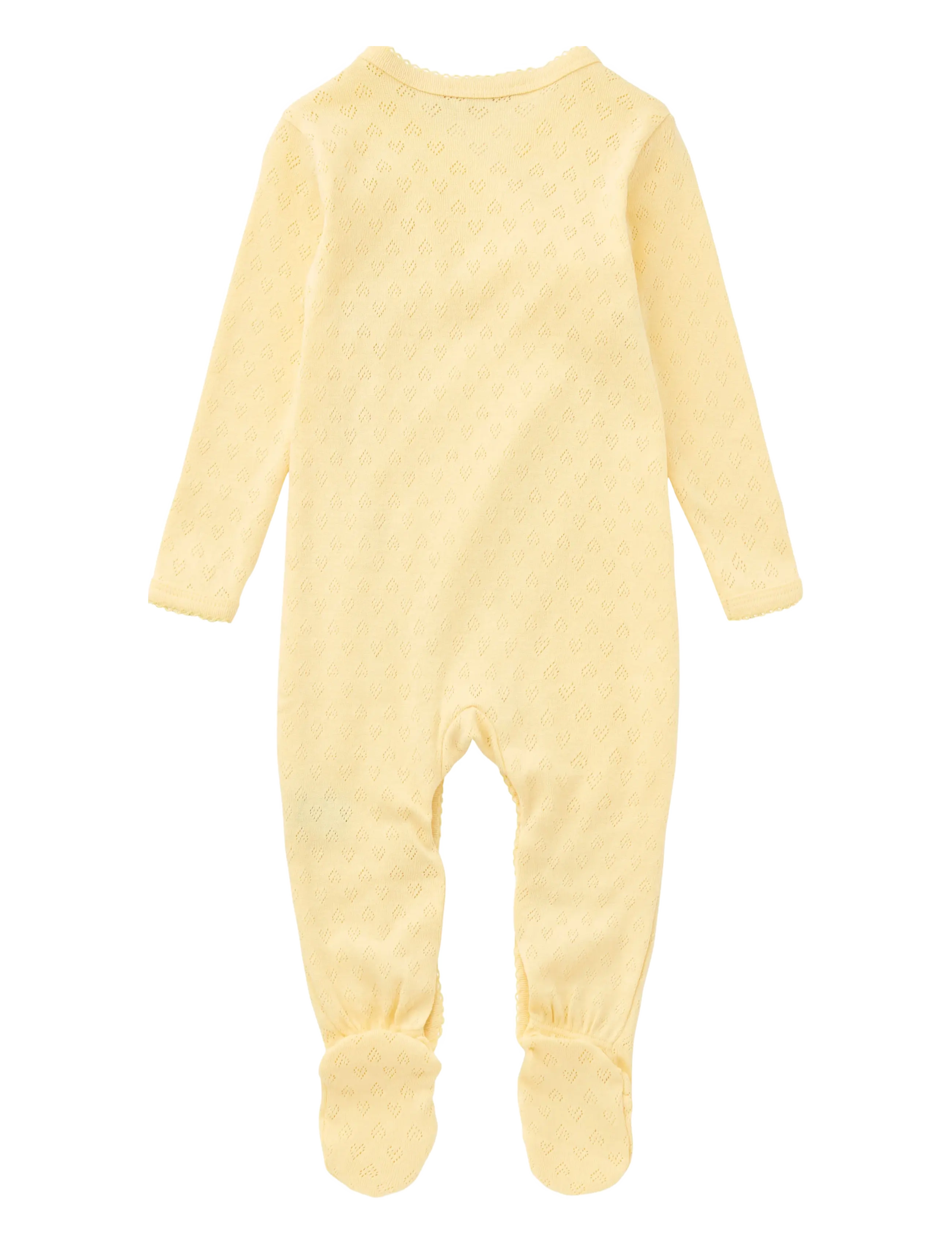 Copenhagen Colors - POINTELLE CROSS-OVER FULL BODY - langærmede heldragter - pale yellow - 1