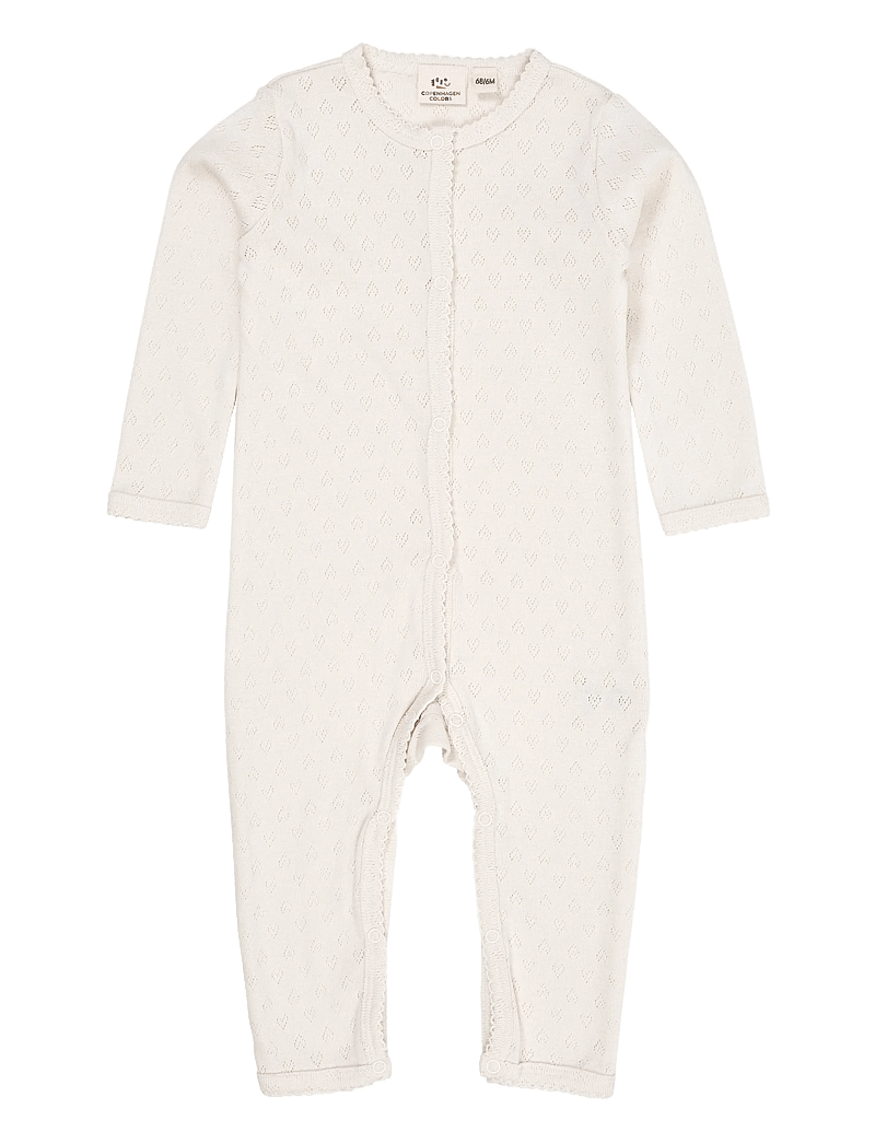 Copenhagen Colors - POINTELLE HEART FULL BODY - langærmede heldragter - cream - 1