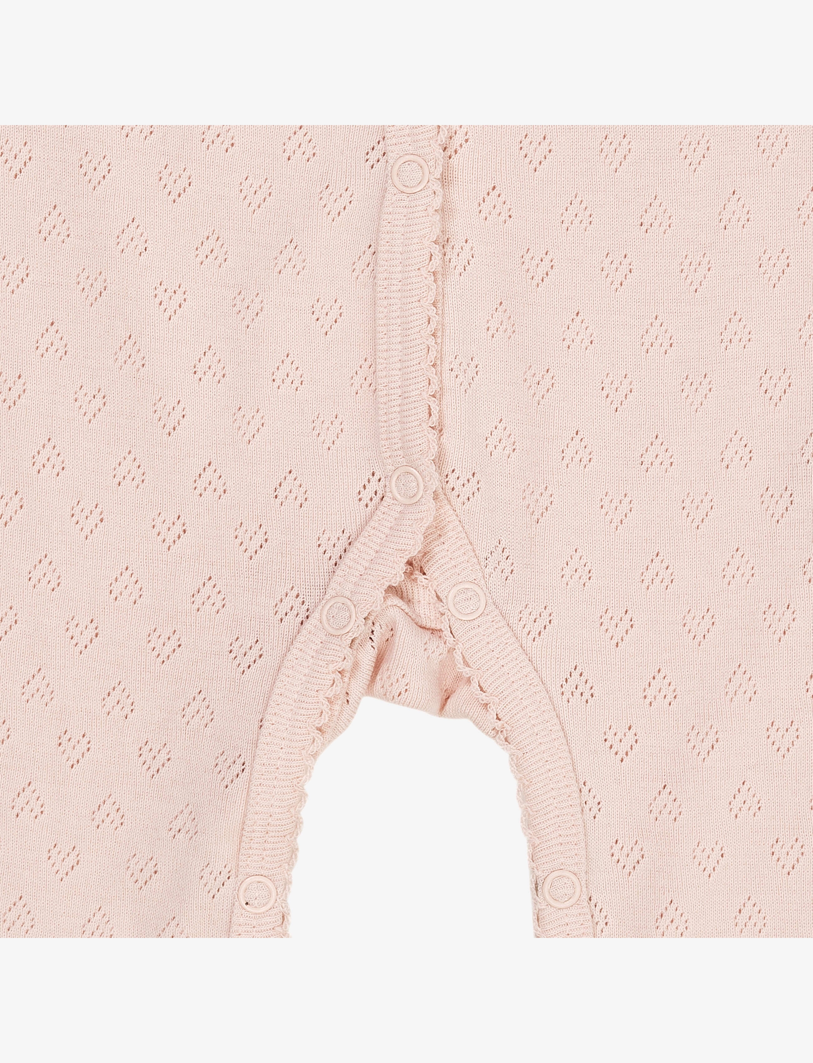 Copenhagen Colors - POINTELLE HEART FULL BODY - met lange mouwen - dusty rose - 1