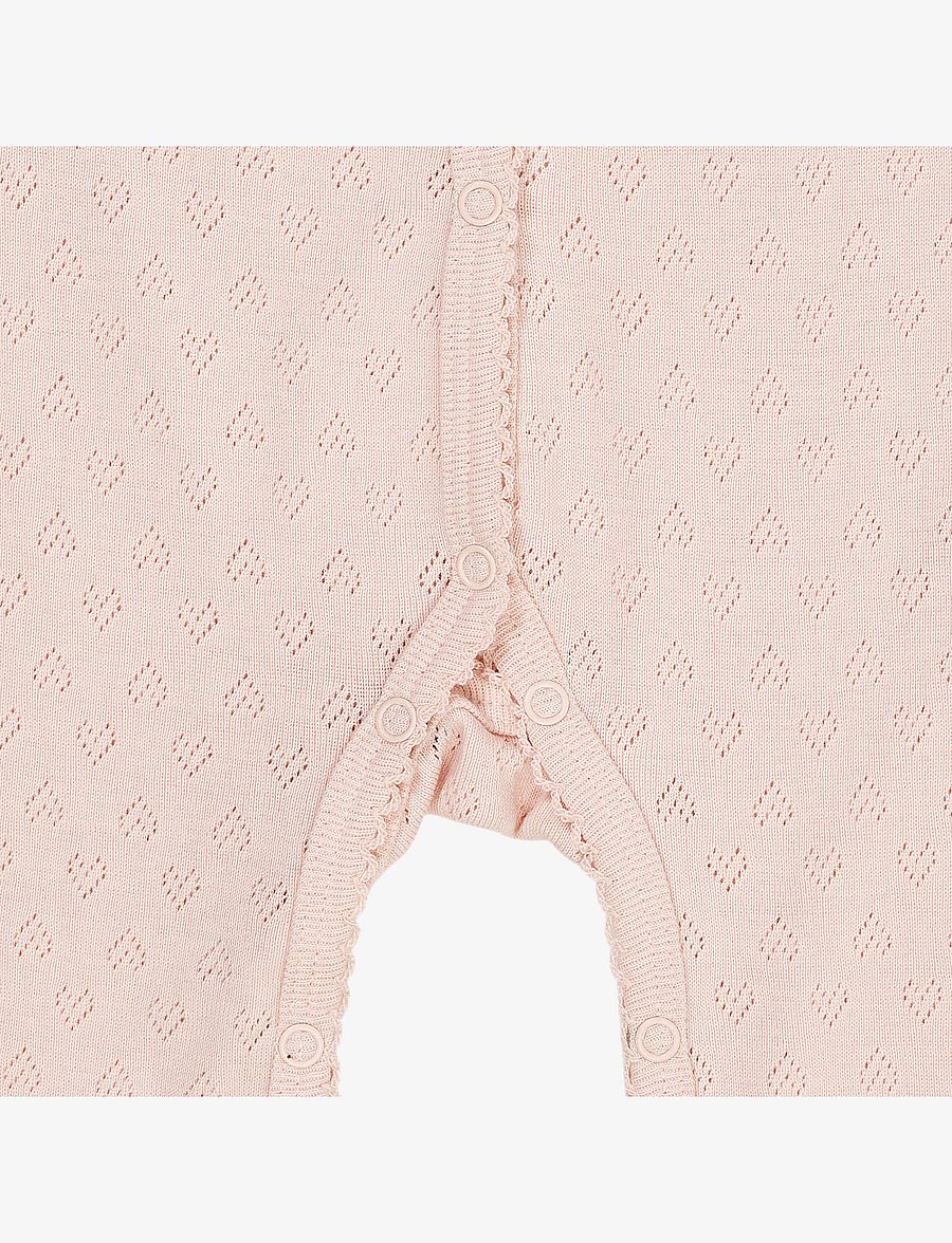 Copenhagen Colors - POINTELLE HEART FULL BODY - met lange mouwen - dusty rose - 1