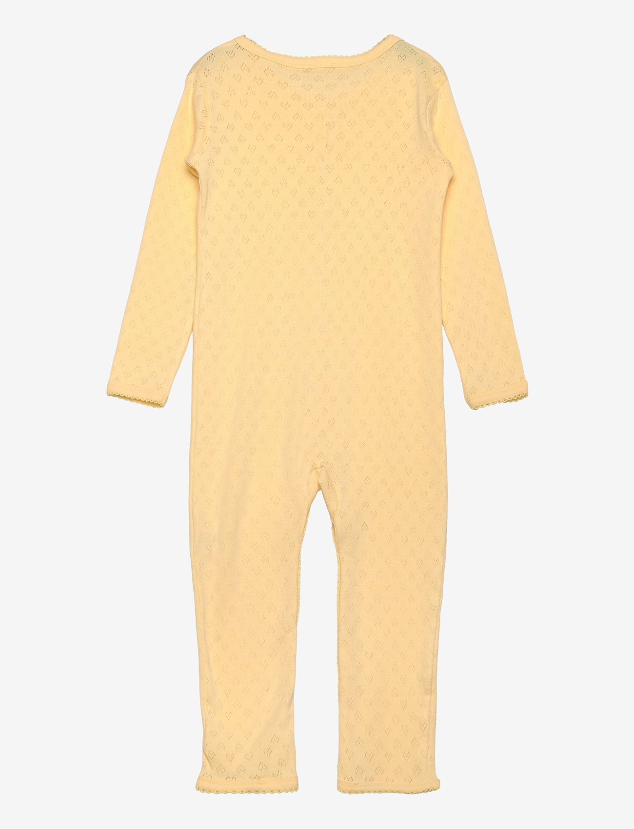 Copenhagen Colors - POINTELLE HEART FULL BODY - langærmede heldragter - pale yellow - 1