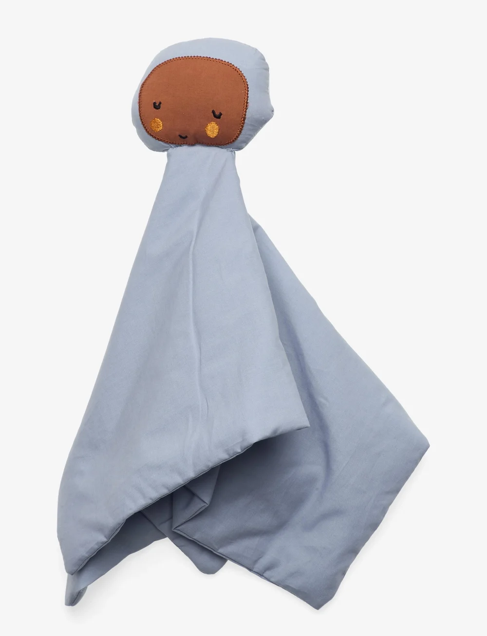 Copenhagen Colors - FUTURE CLOTH TEDDY - cuddle blankets - dusty blue brown 44 - 0