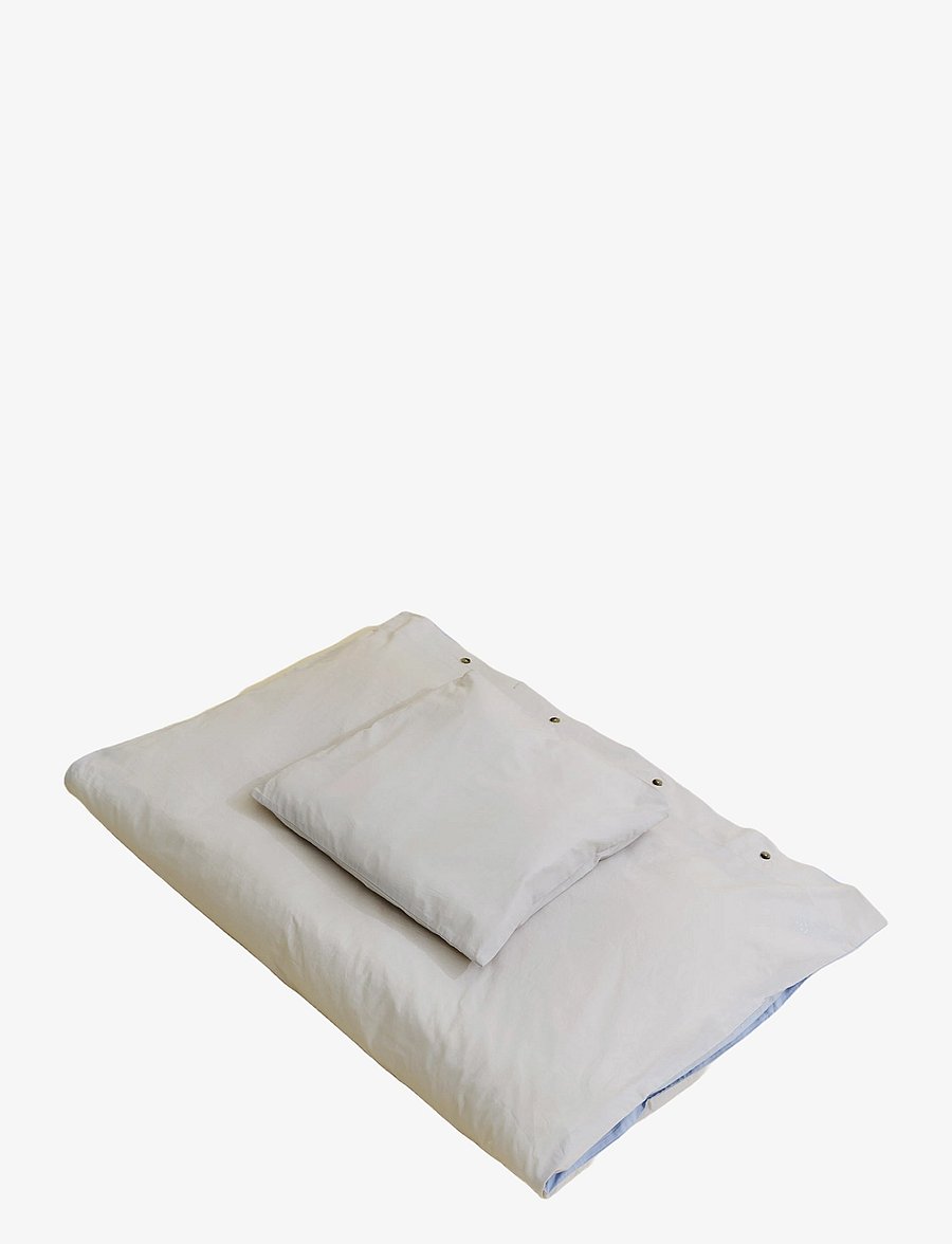 Copenhagen Colors - FUTURE BABY BED LINEN - bettwäsche-set - lt. grey/ lt. blue core - 1