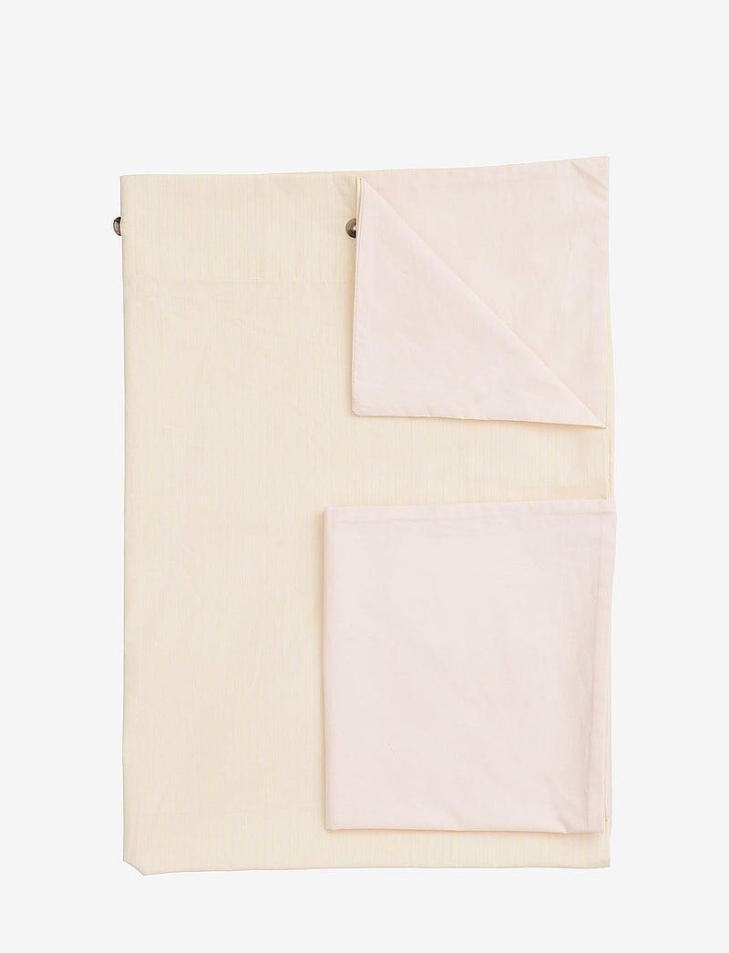 Copenhagen Colors - FUTURE BABY BED LINEN - sengesæt - lt. grey/soft pink core - 1