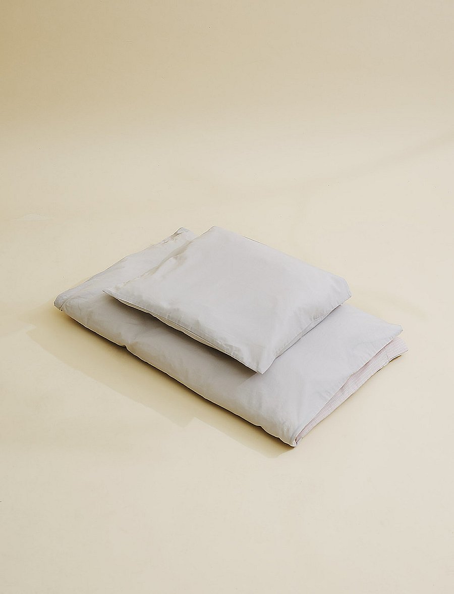 Copenhagen Colors - FUTURE BABY BED LINEN - bettwäsche-set - lt. grey/soft pink core - 2
