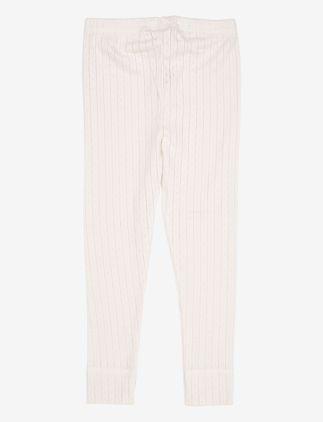 Copenhagen Colors - POINTELLE JUNIOR LEGGINGS W. STRING - leggings - cream - 0