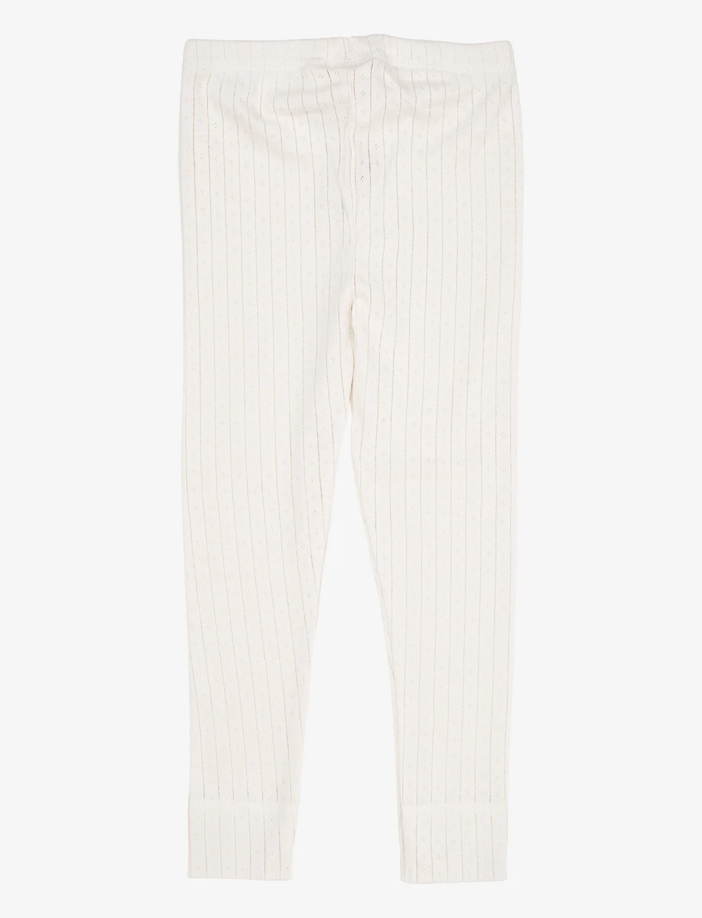 Copenhagen Colors - POINTELLE JUNIOR LEGGINGS W. STRING - leggings - cream - 0