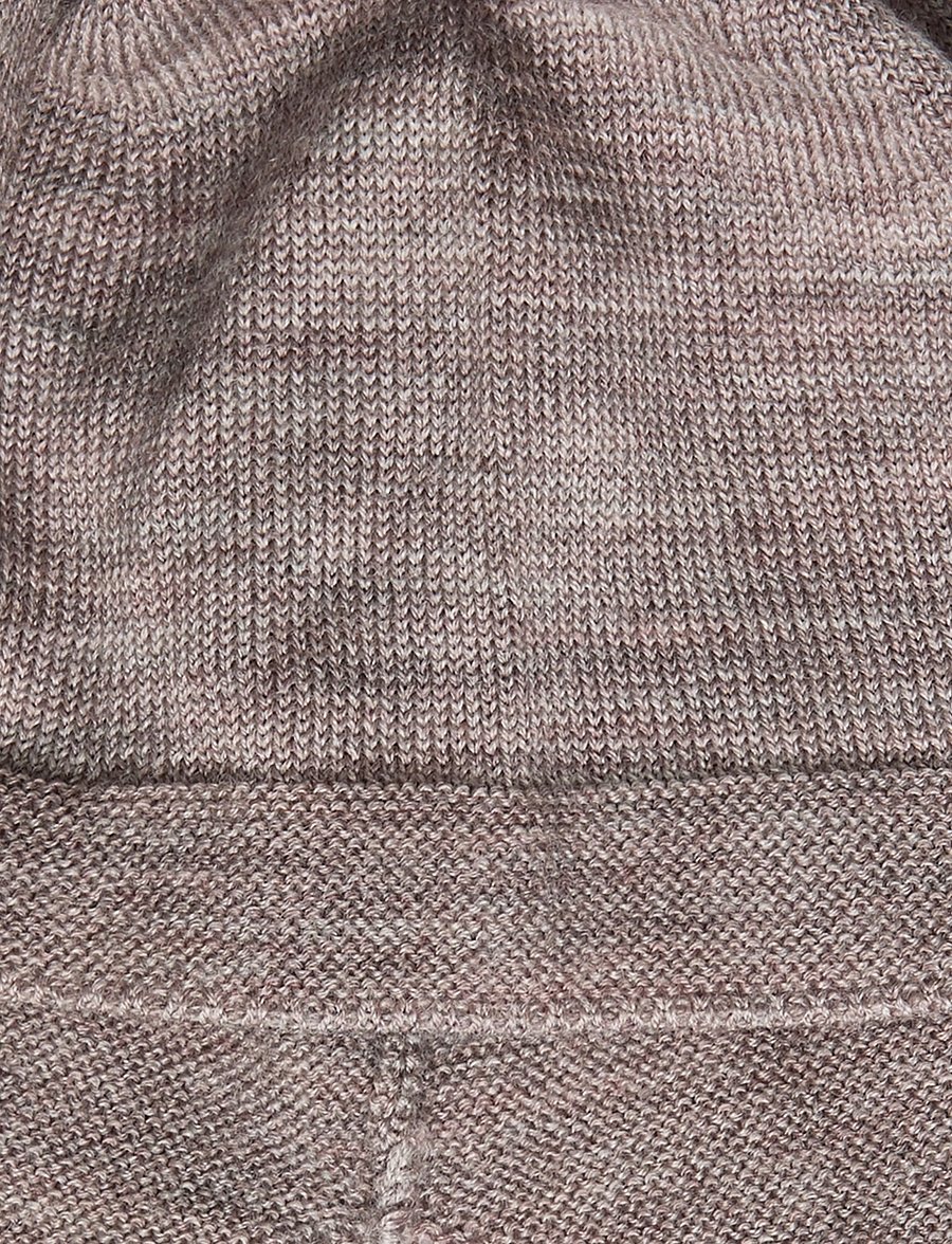 Copenhagen Colors - Merino Knitted Baby Bonnet w. PomPom + Baby Mittens - baby-handschuhe - natural melange - 2